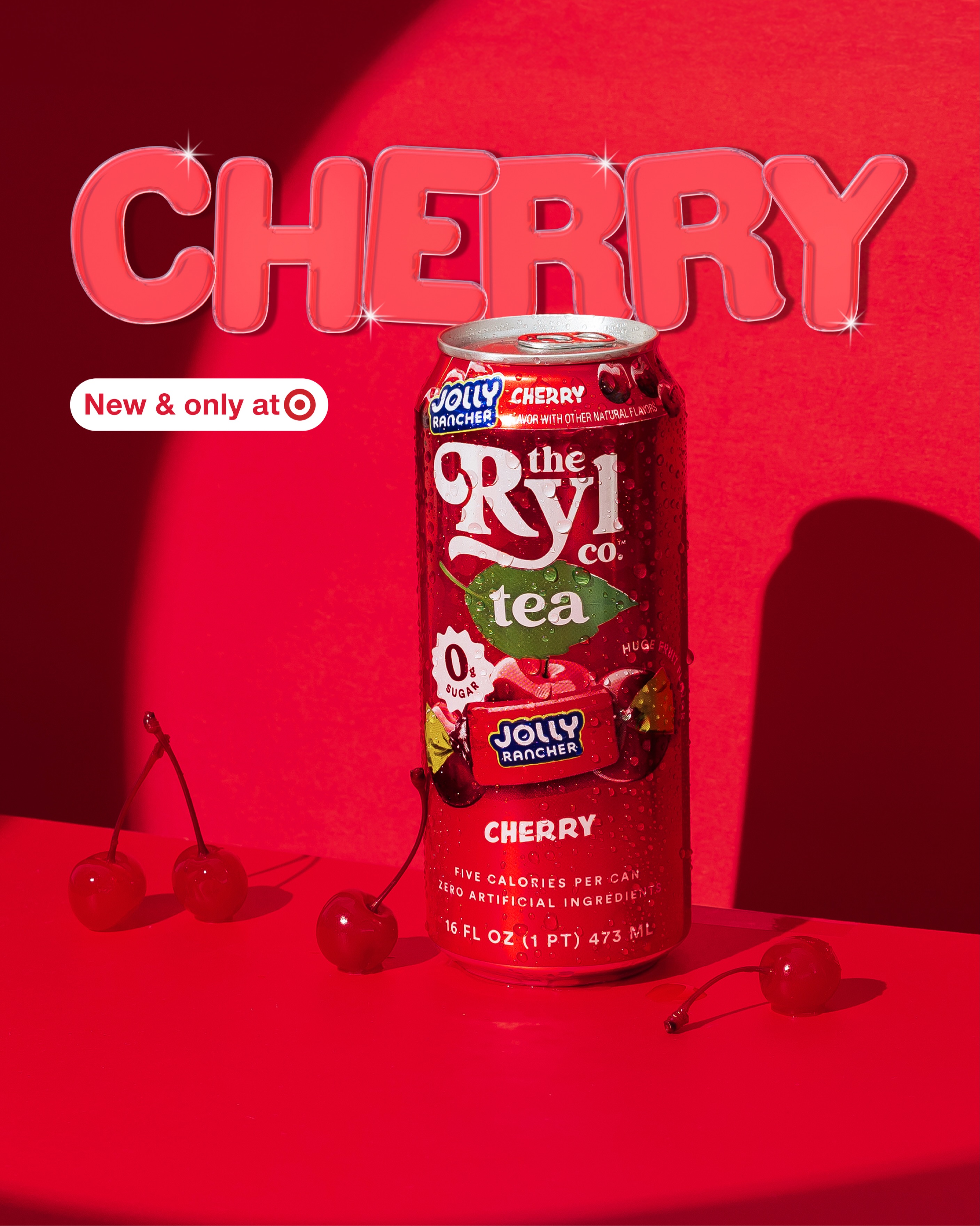 The Ryl Company Facebook ad: Ryl Tea x Jolly Rancher Cherry