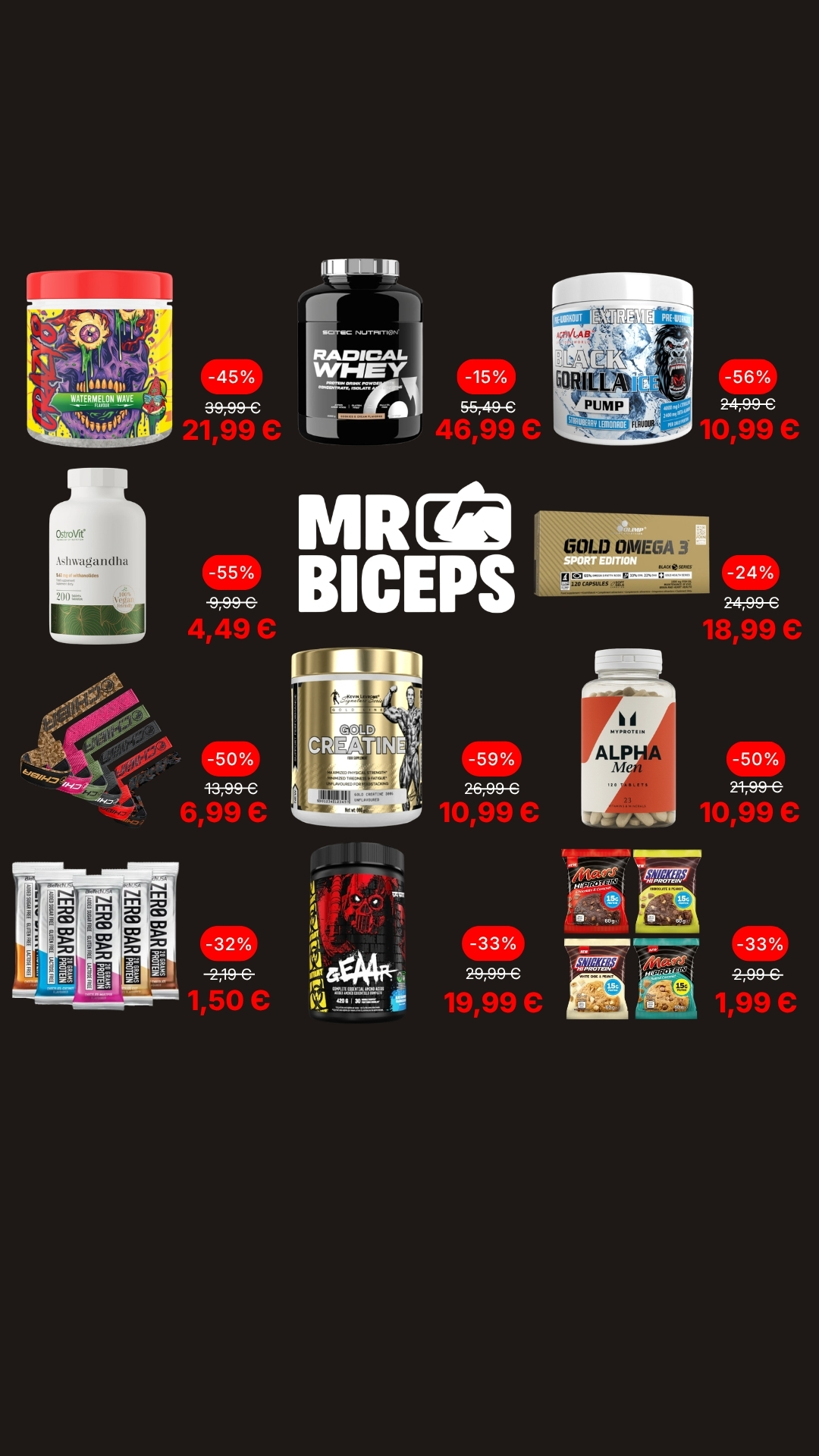 MrBiceps - Maisto Papildai Facebook ad