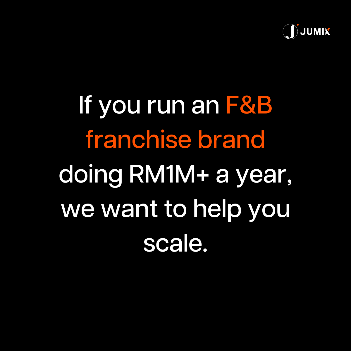 Jumix Facebook ad
