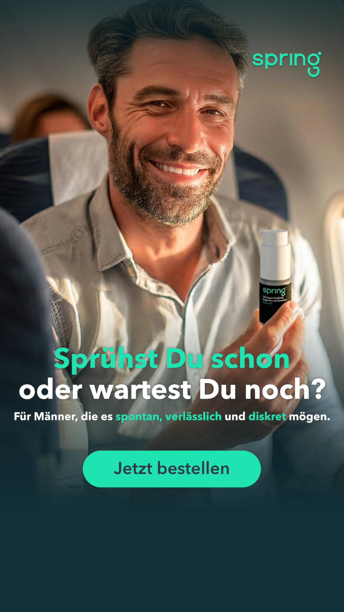 GoSpring Männergesundheit Deutschland  Facebook ad