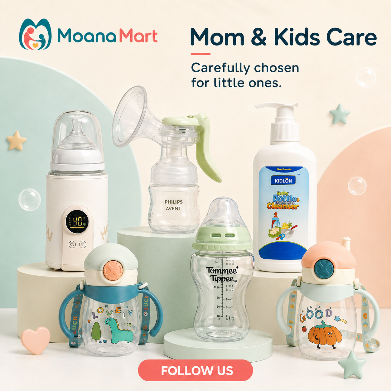 Moana Mart Facebook ad: Little ones deserve products chosen with care.