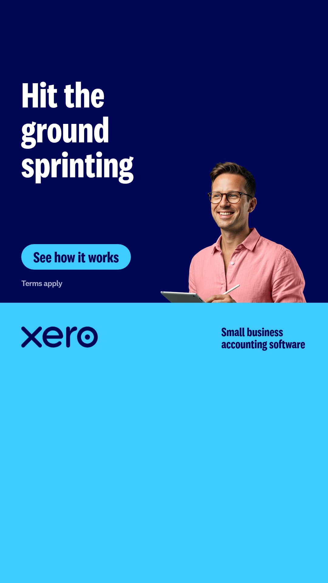 Xero Facebook ad