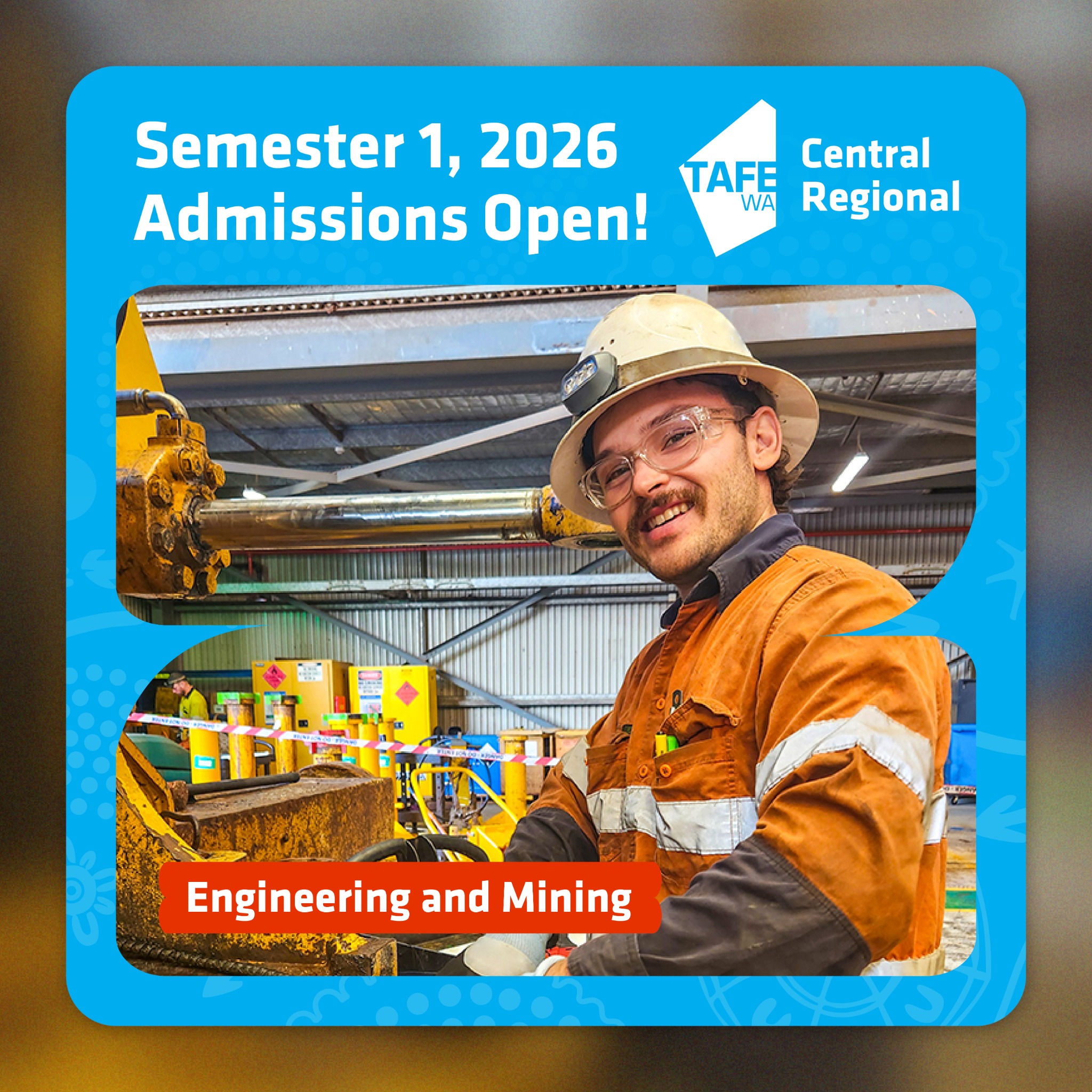Central Regional TAFE Facebook ad: Train where you live, build real skills, and…