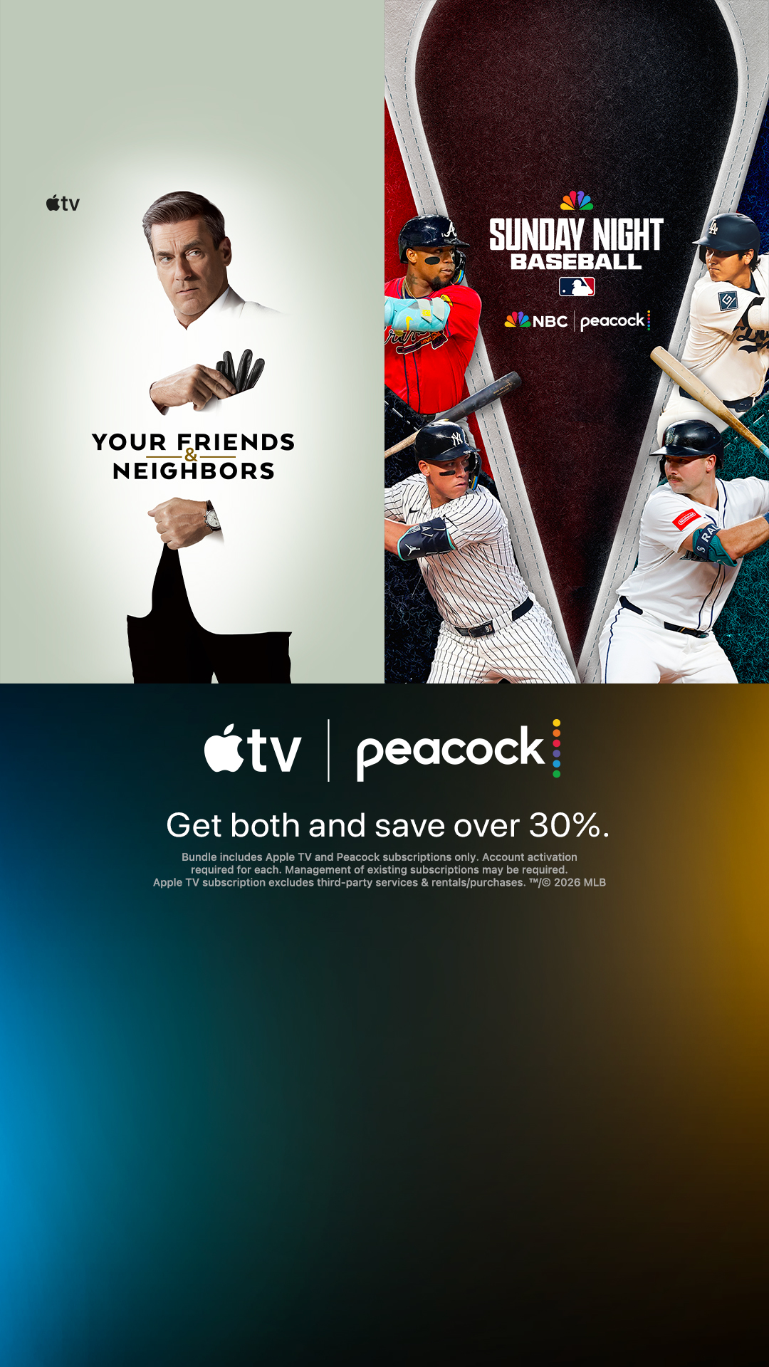 Peacock TV Facebook ad