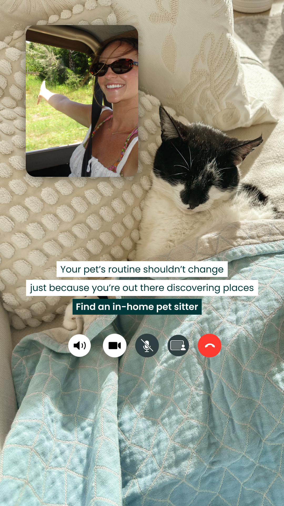 TrustedHousesitters Facebook ad
