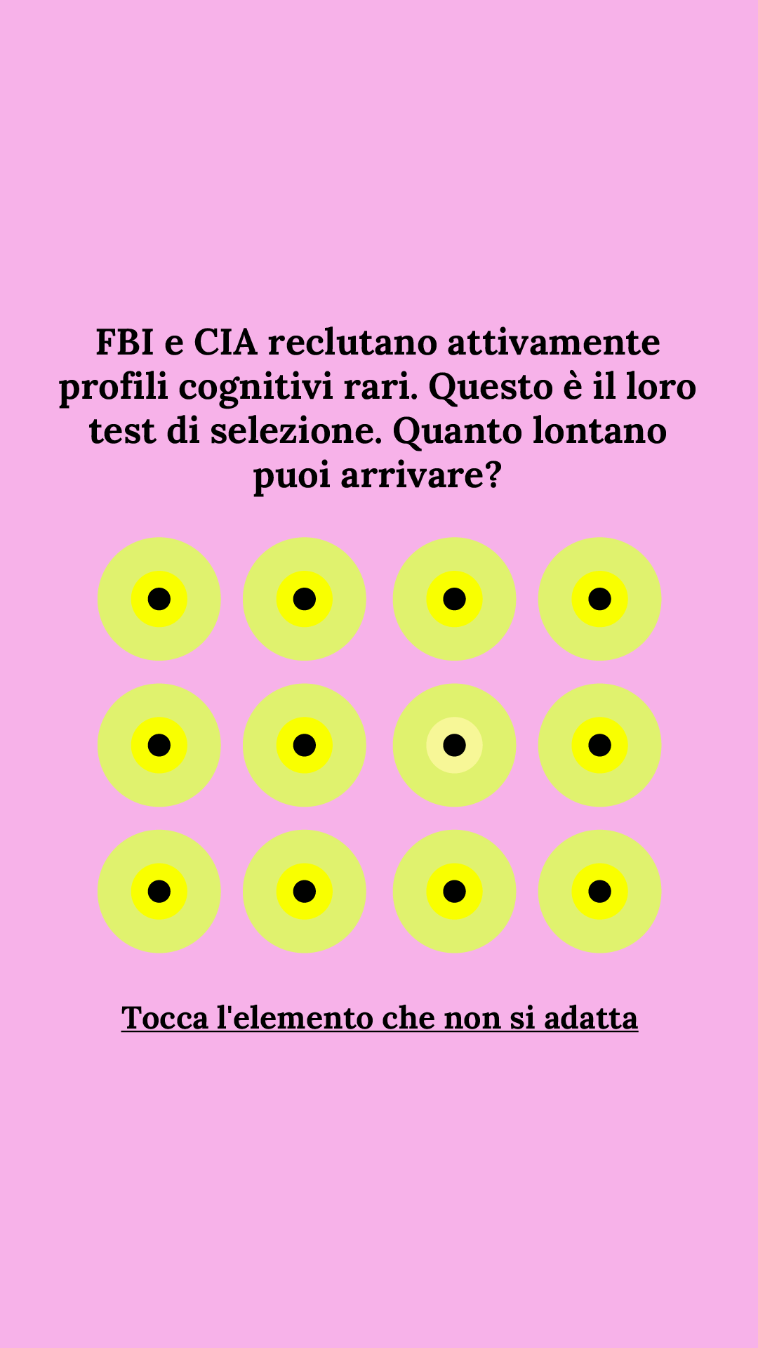 Test de Inteligencia Facebook ad