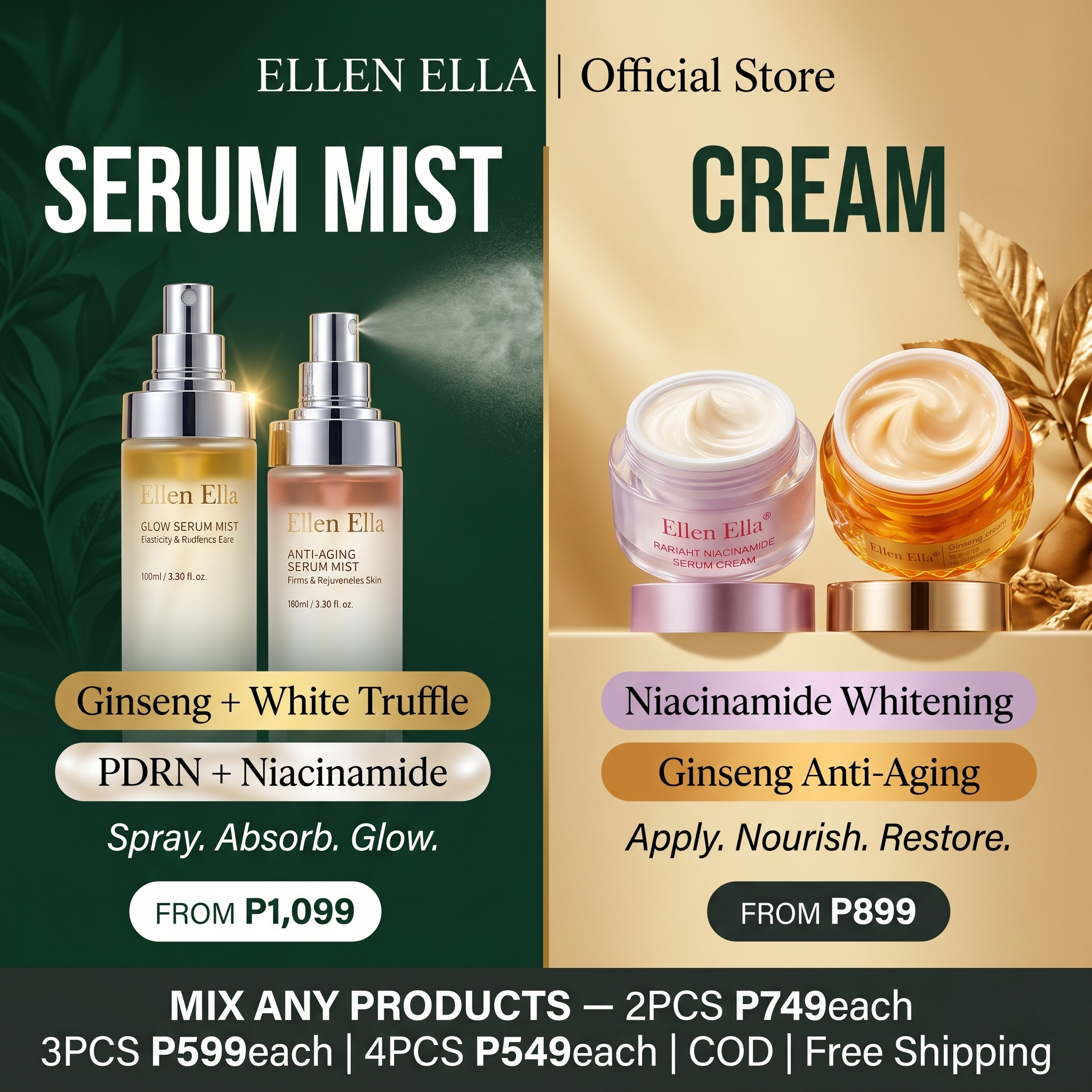 Ellen Ella Philippines Offcial Facebook ad