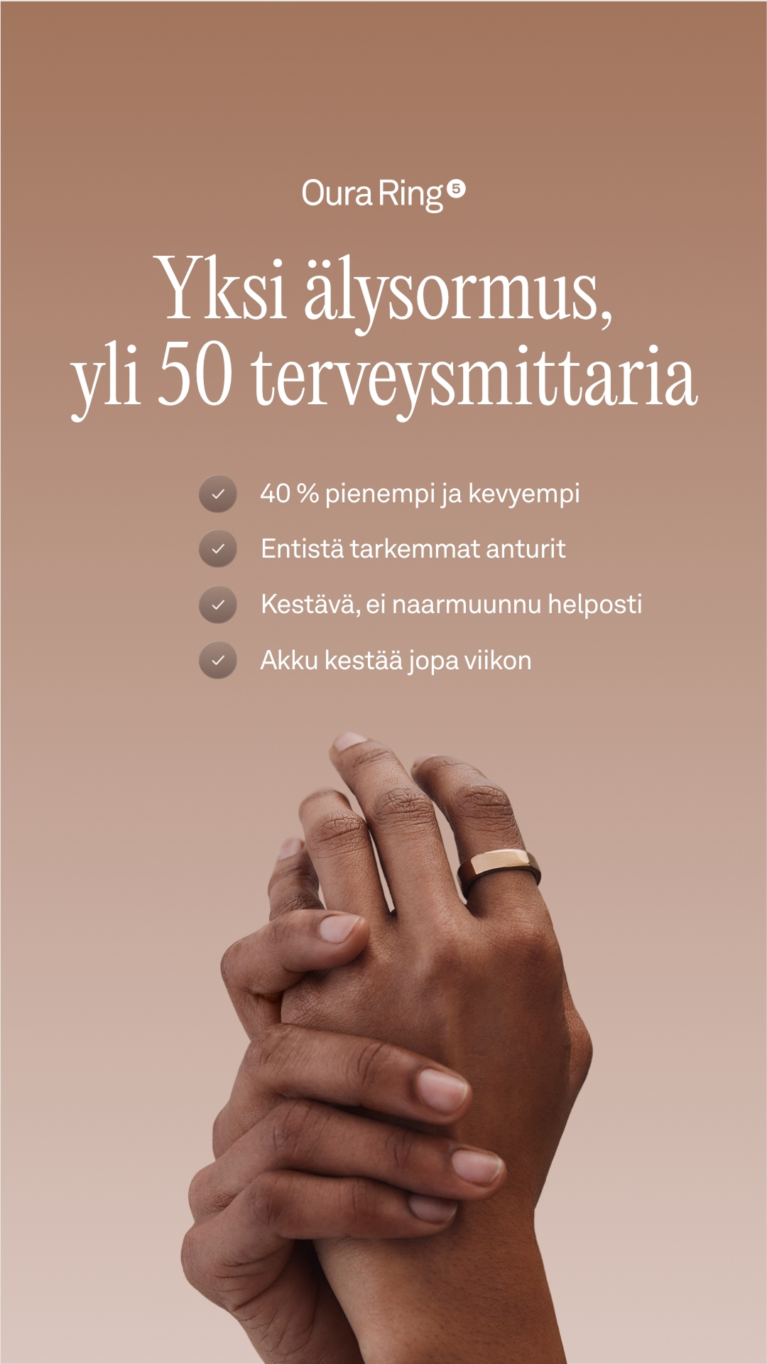 ŌURA Facebook ad