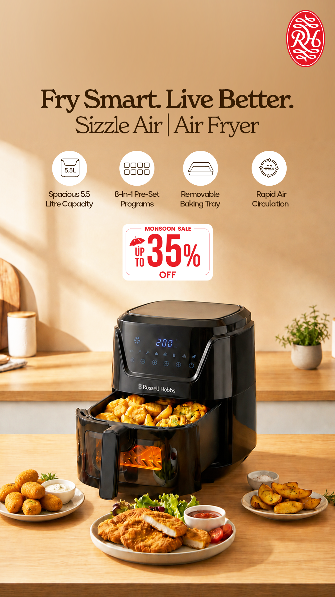Russell Hobbs India Facebook ad from Jun 12, 2026