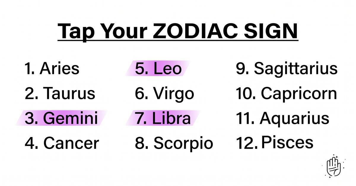 Zodiac Unveiled Daily Facebook ad