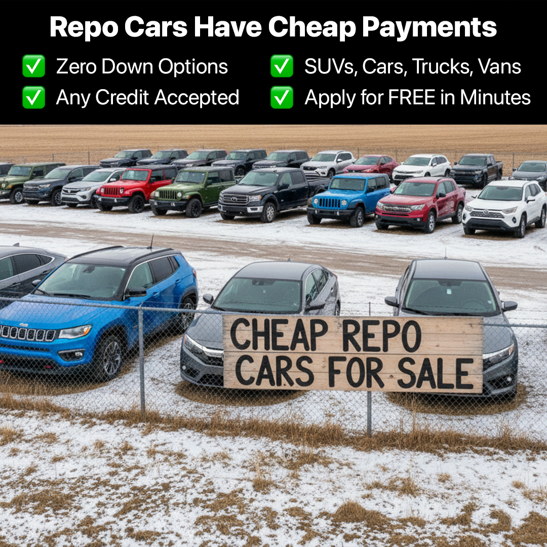 USA Drives Facebook ad: Repo Cars Have Cheap Payments