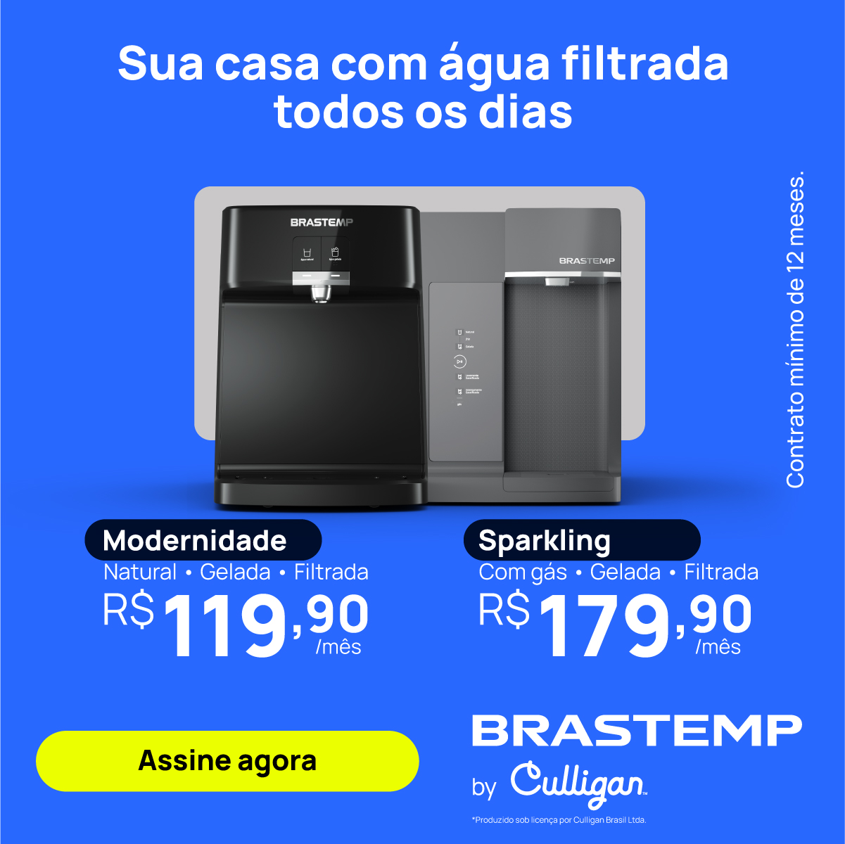 Culligan Brasil Facebook ad: Fale Conosco