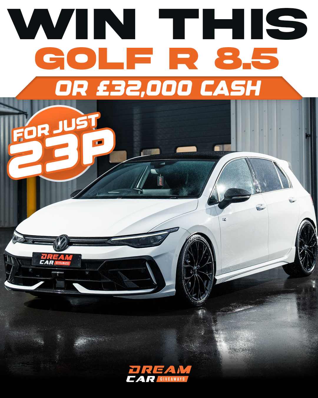 Dream Car Giveaways Facebook ad