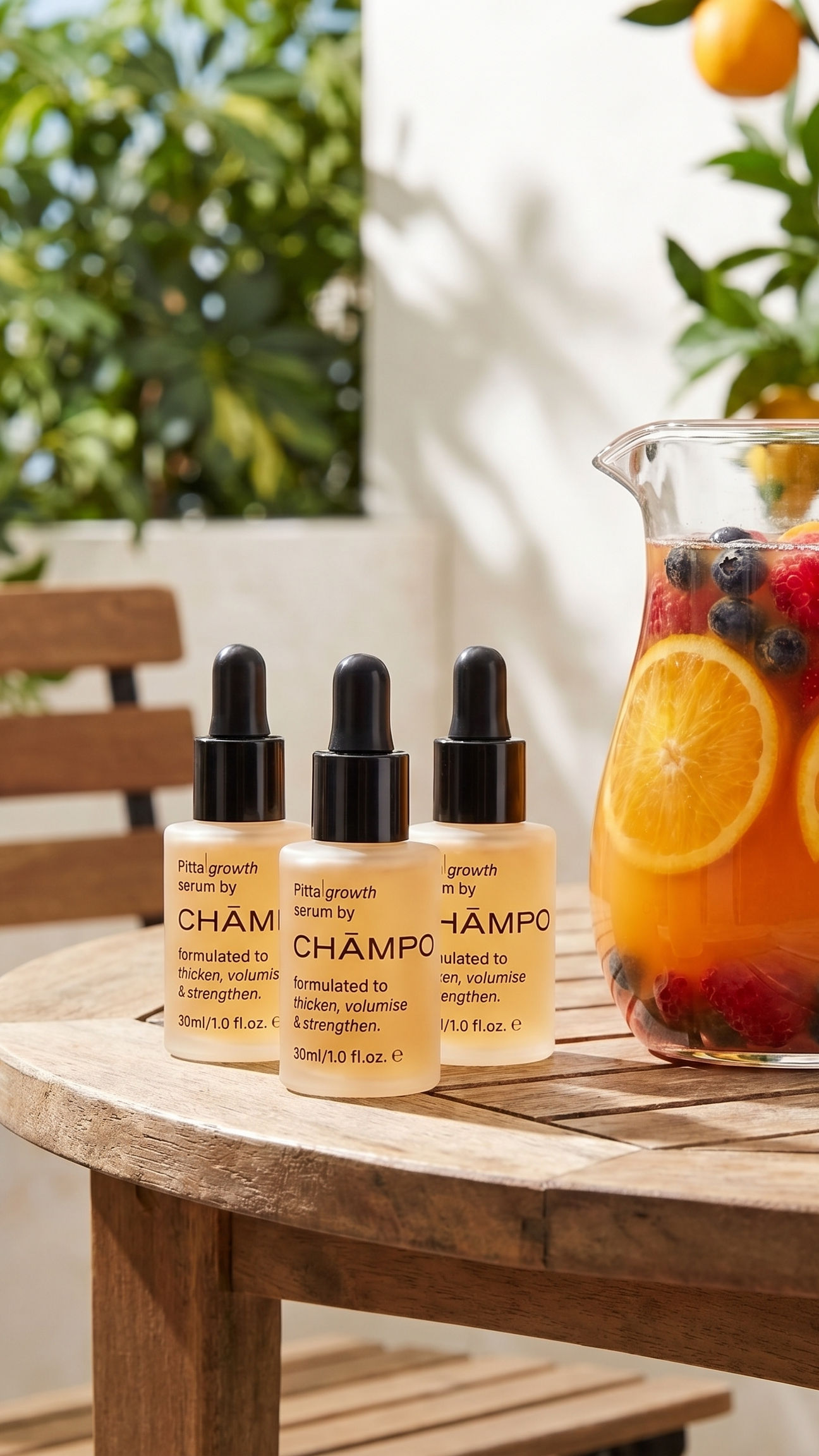 Chāmpo Haircare Facebook ad