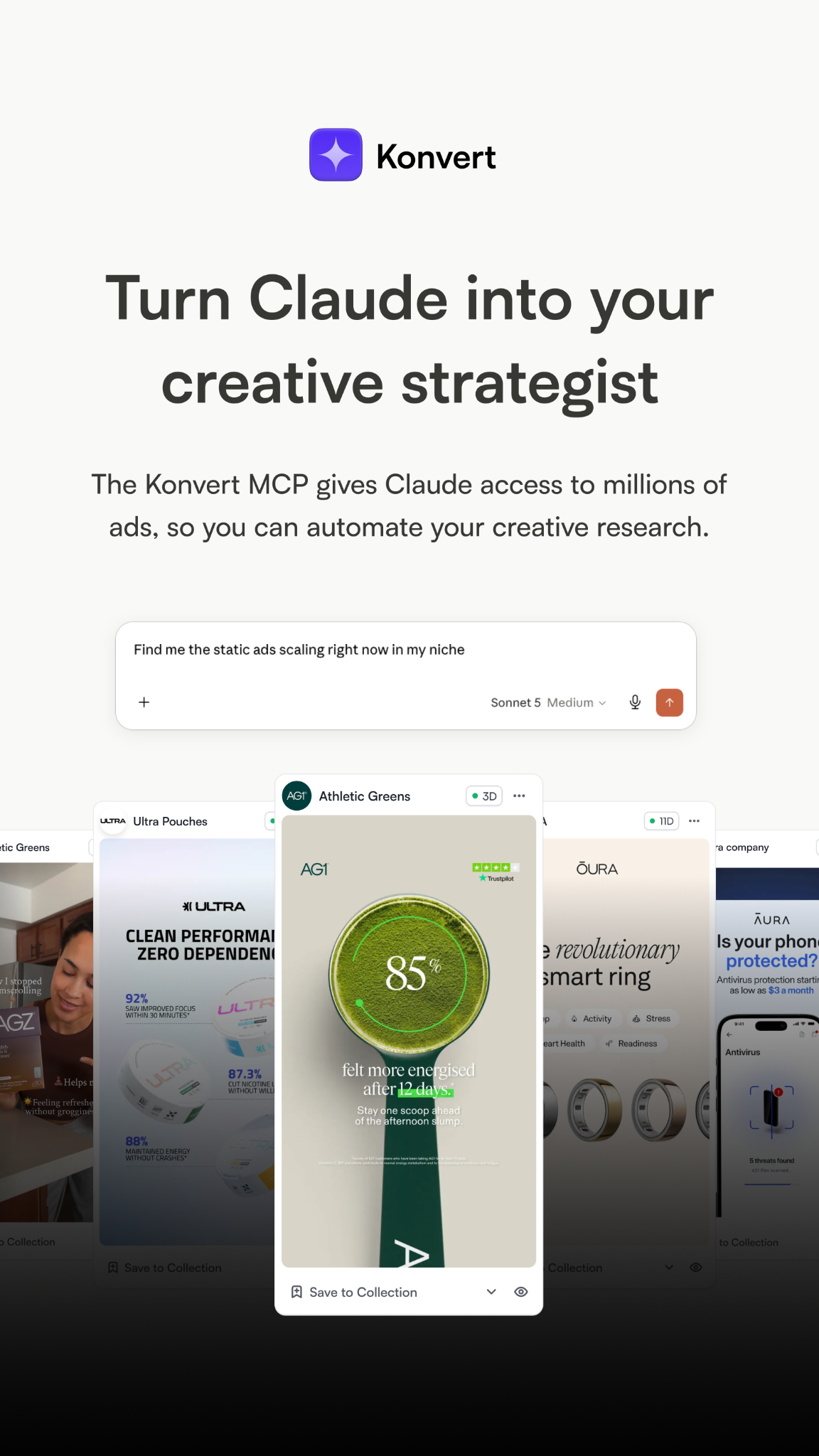 Konvert Facebook ad