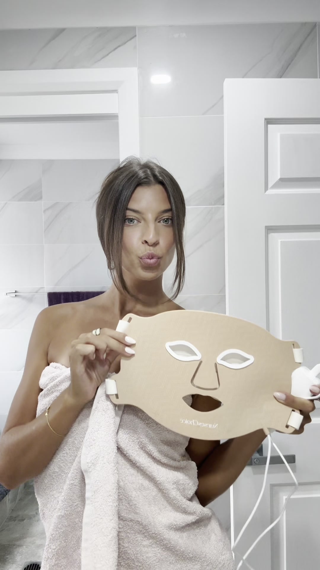 NursesChoice Facebook ad: Your Post-Shower Routine Just Got Better
