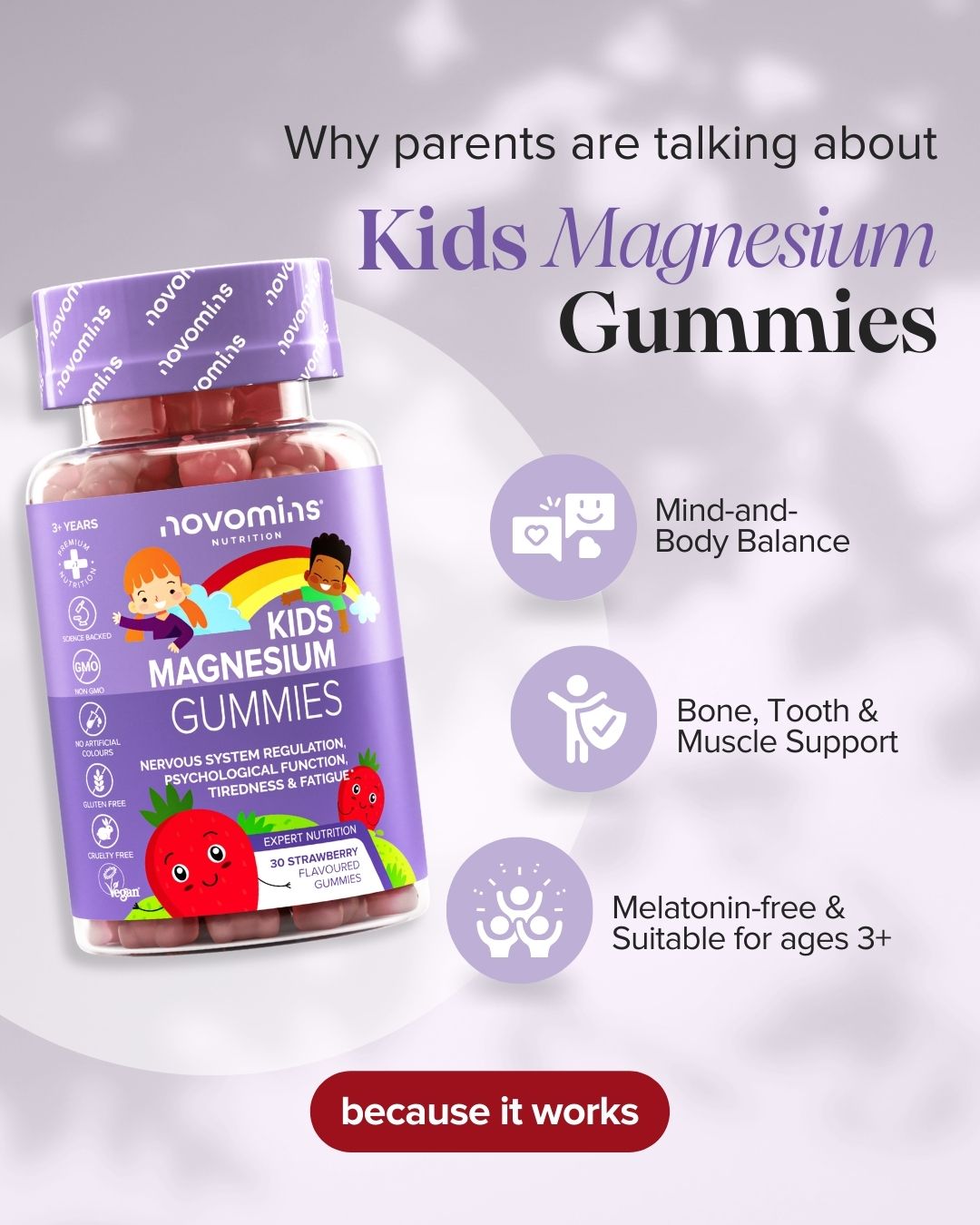 Novomins Nutrition Facebook ad