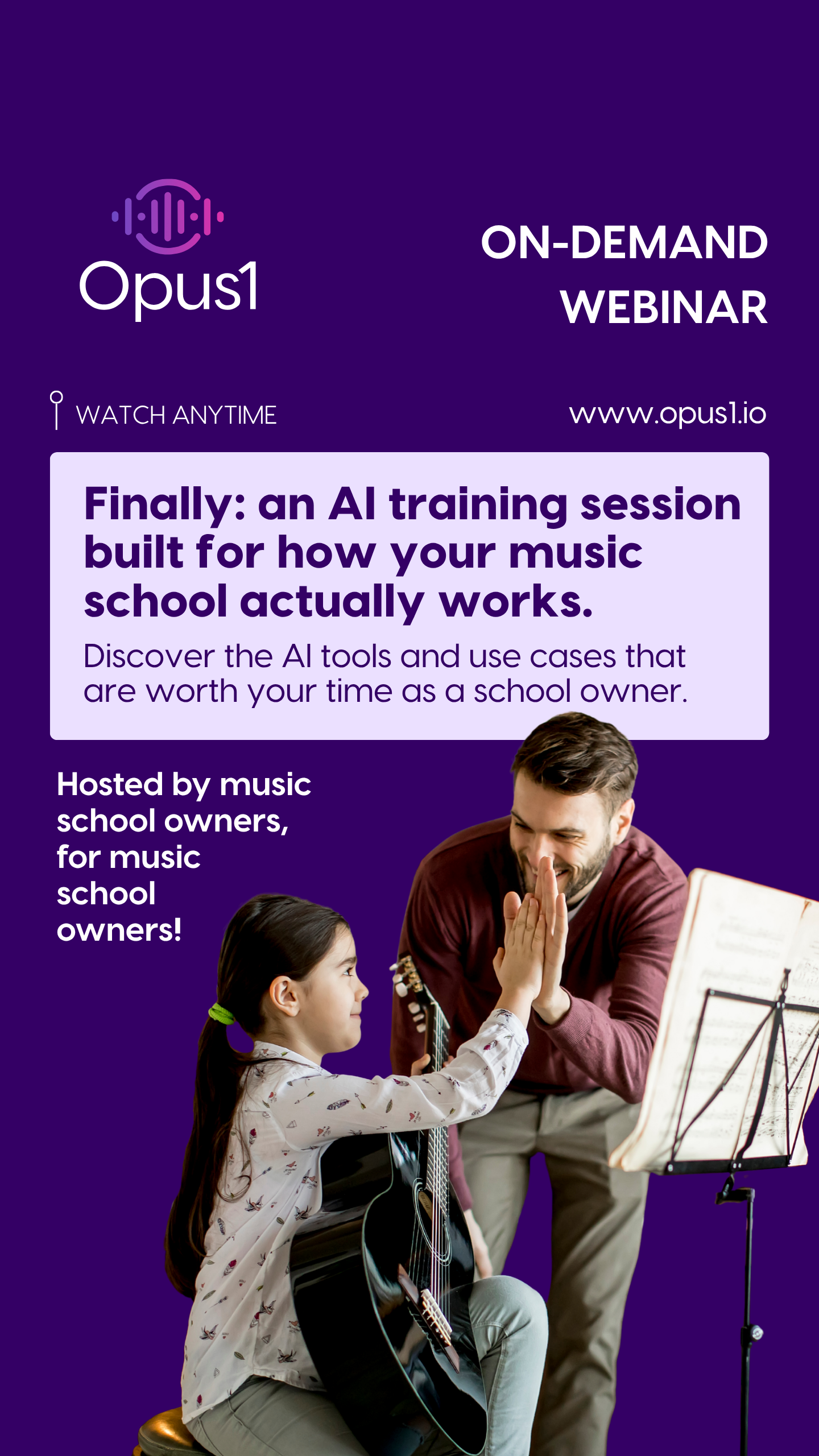 opus1.io Facebook ad