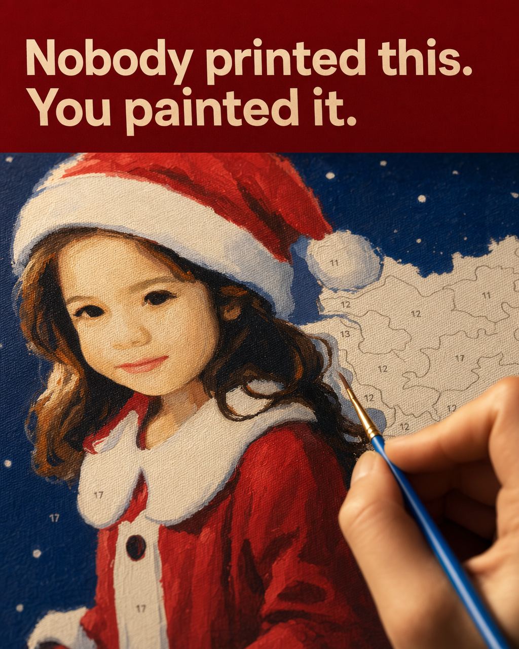 Art Therapy by Eleni Nicolaou Facebook ad: You Painted That. Actually You.