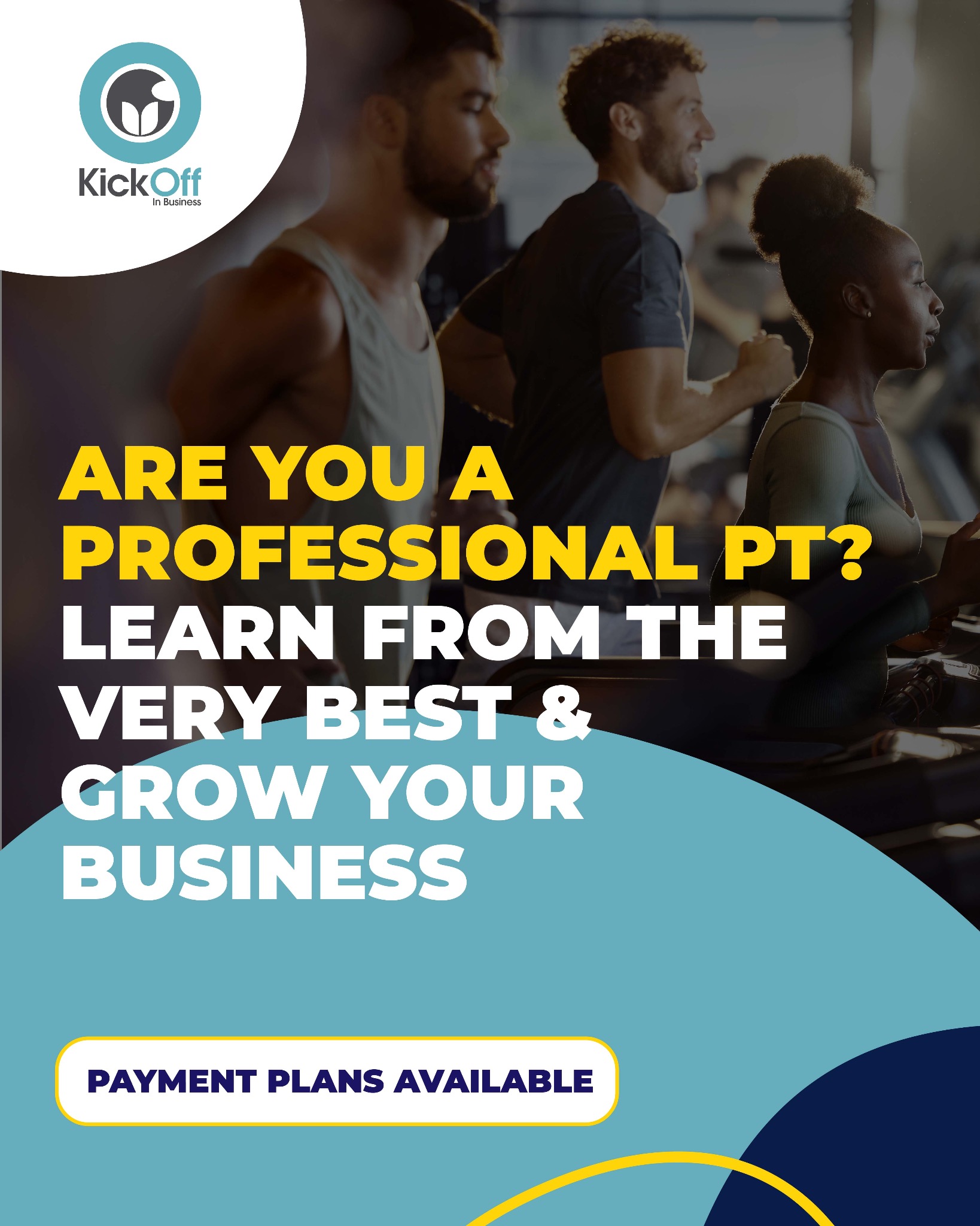 Kick Off in Business Facebook ad