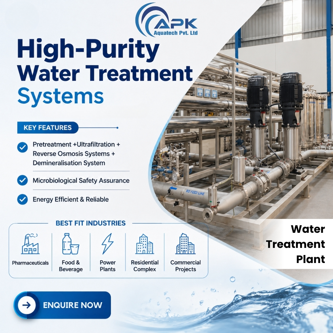 APK Aquatech Pvt Ltd Facebook ad: Transform Your Industrial Water Management with APK…
