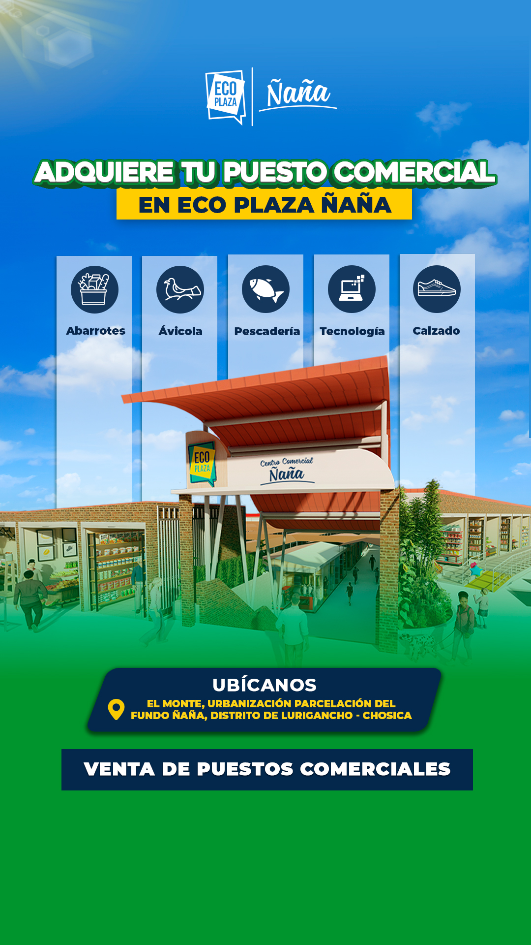 Centro Comercial Eco Plaza Ñaña Facebook ad