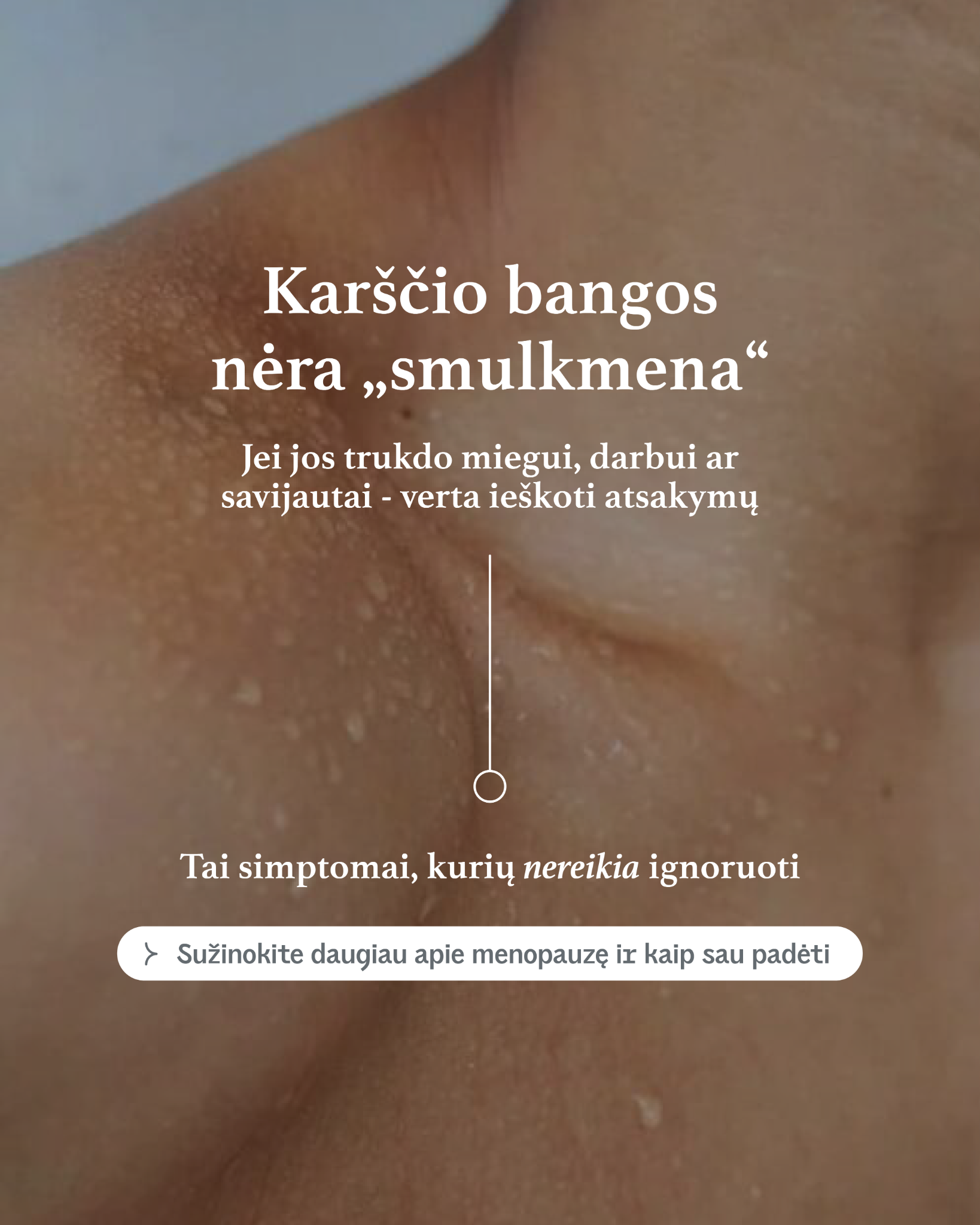 Menopauzė ir viskas apie tai Facebook ad: Menopauzė nėra etapas, kurį reikia iškentėti