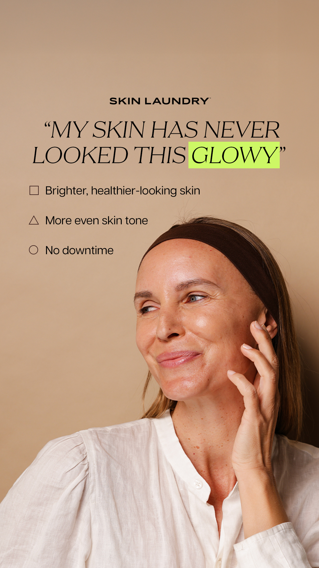 Skin Laundry Facebook ad