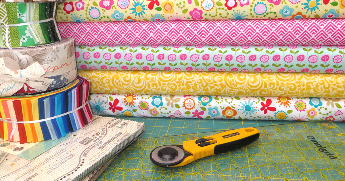 Pelenna Patchworks Facebook ad: Quilting Fabric UK