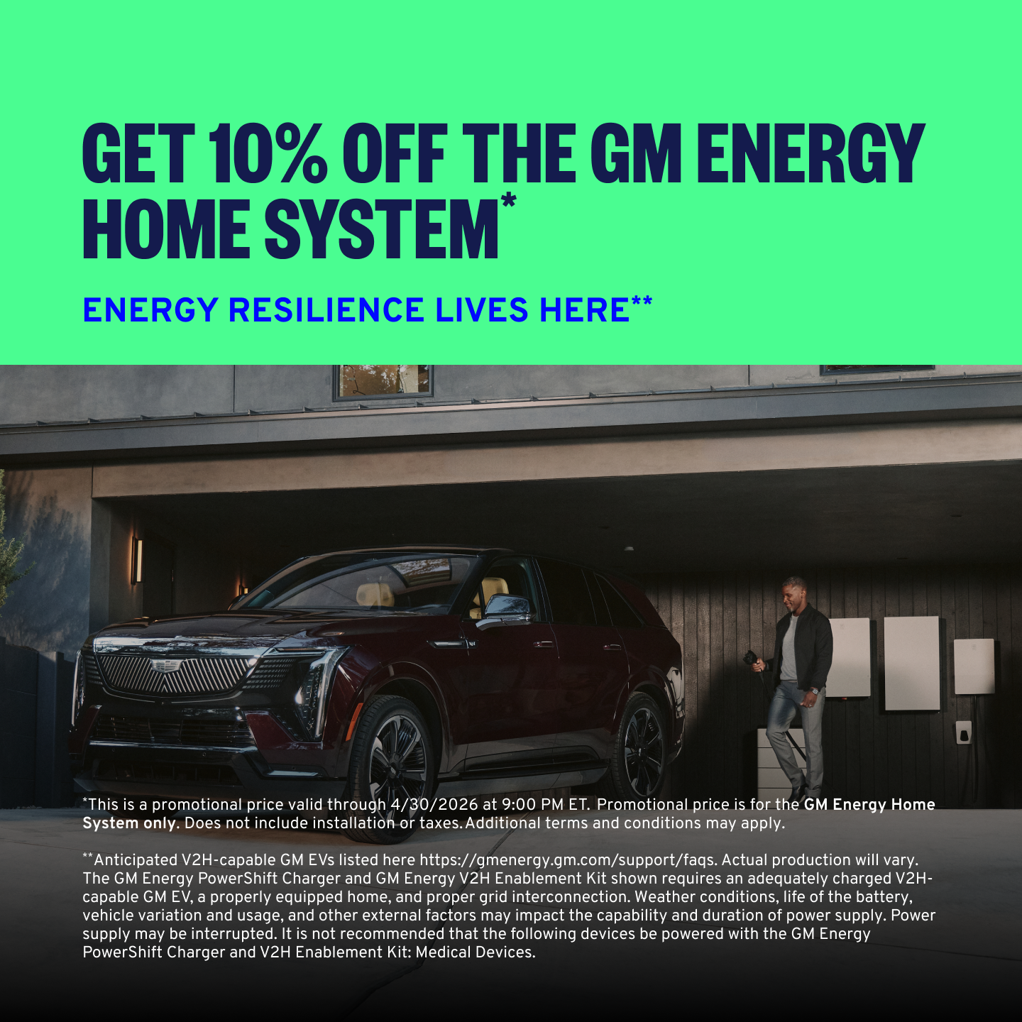 GM Energy Facebook ad