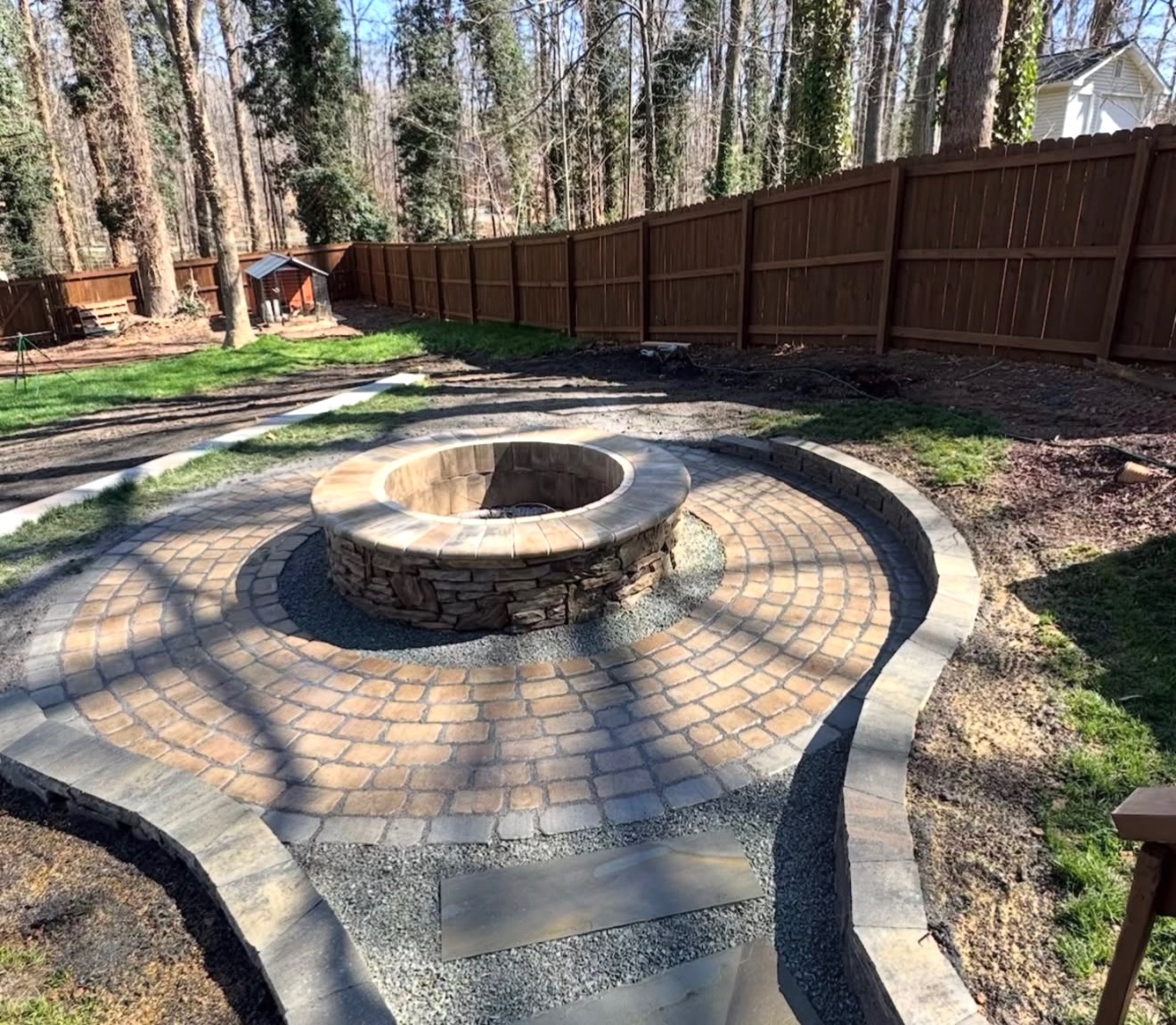 Growing Green Works, LLC Facebook ad: FROM DIRT TO DREAM BACKYARD