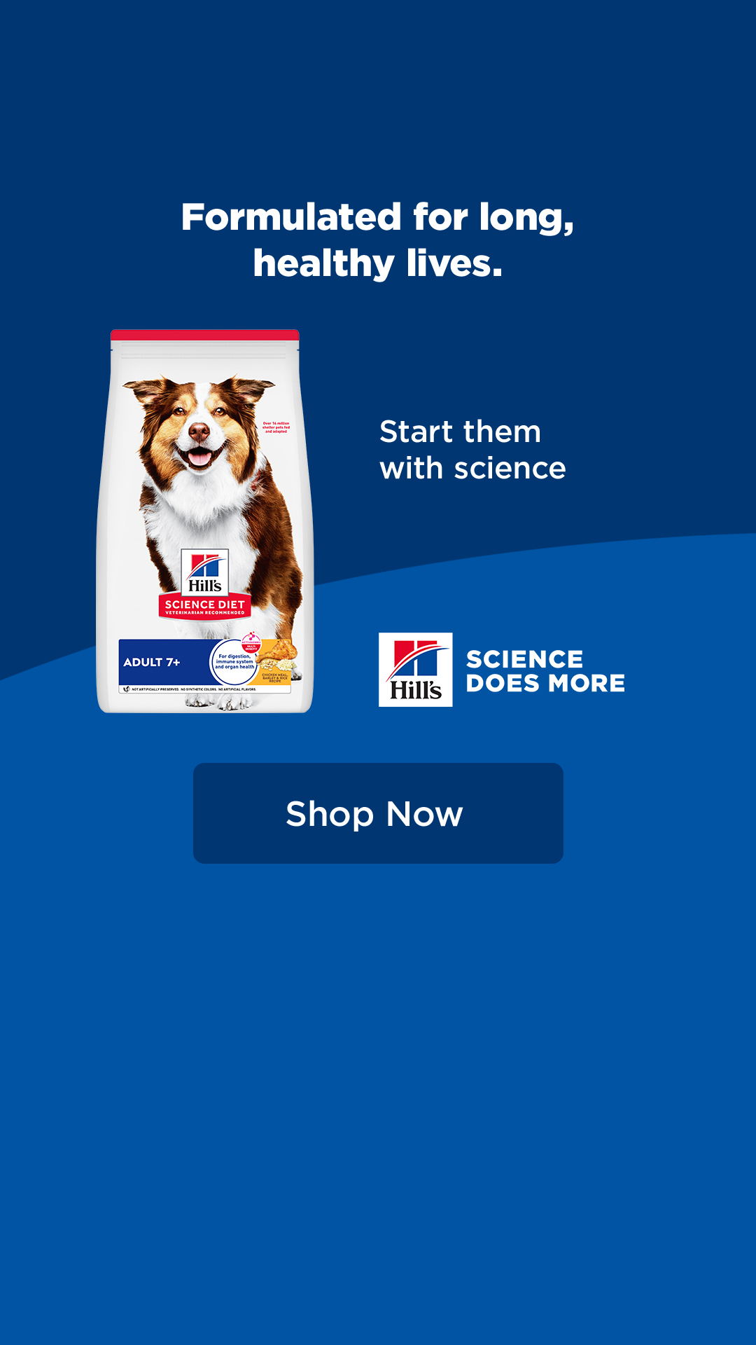 PetSmart Facebook ad: Start them with science