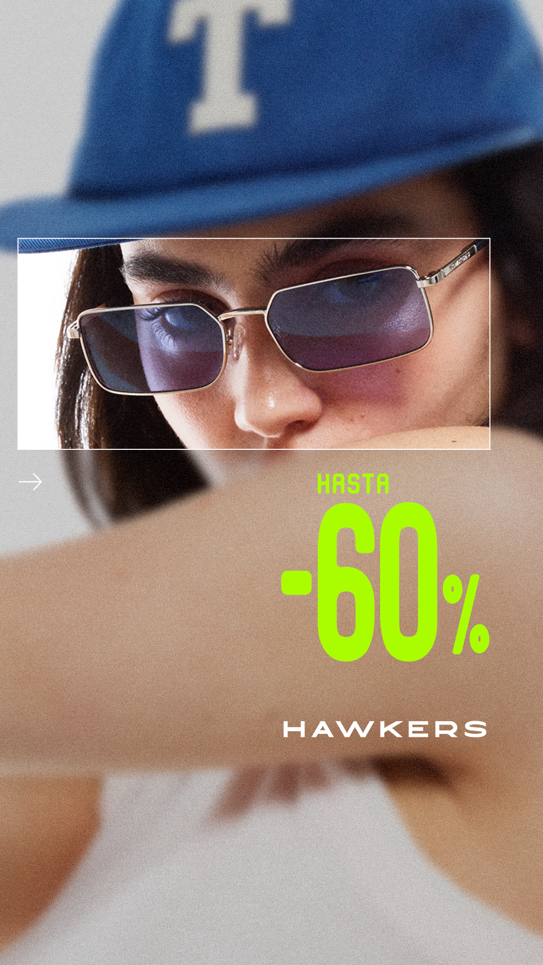 Hawkers Co. Facebook ad