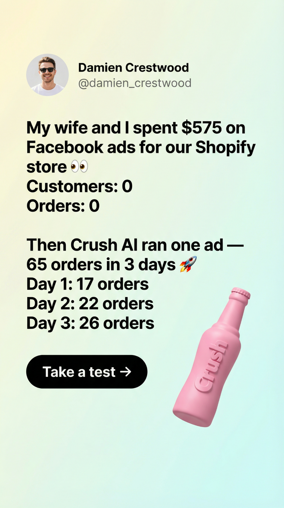 Mike Johnson - AI Marketing Facebook ad