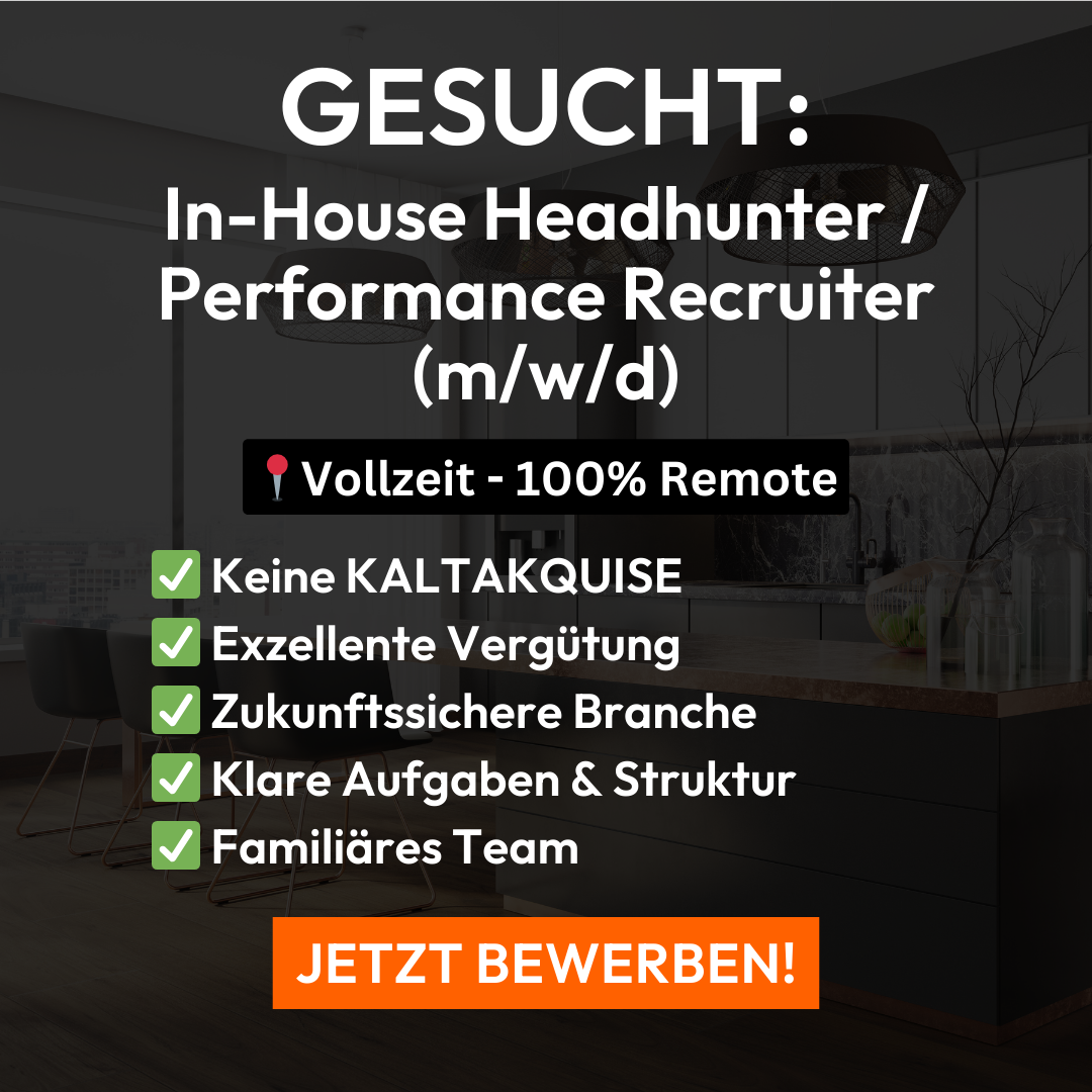 Tunymedia GmbH - Digitalisierungspartner für die Handwerks- & Möbelbranche Facebook ad: In-House Headhunter / Performance Recruiter gesucht! (m/w/d)