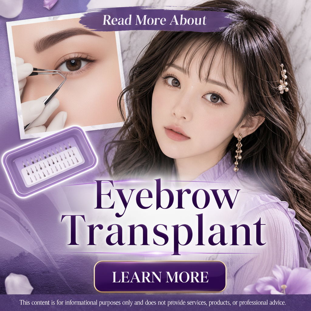 Secret Offers Facebook ad: Eyebrow Transplant: Hairline Shape, Recovery, and Cost…
