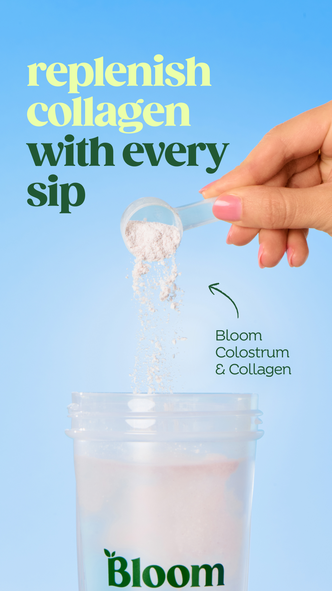 Bloom Nutrition Facebook ad