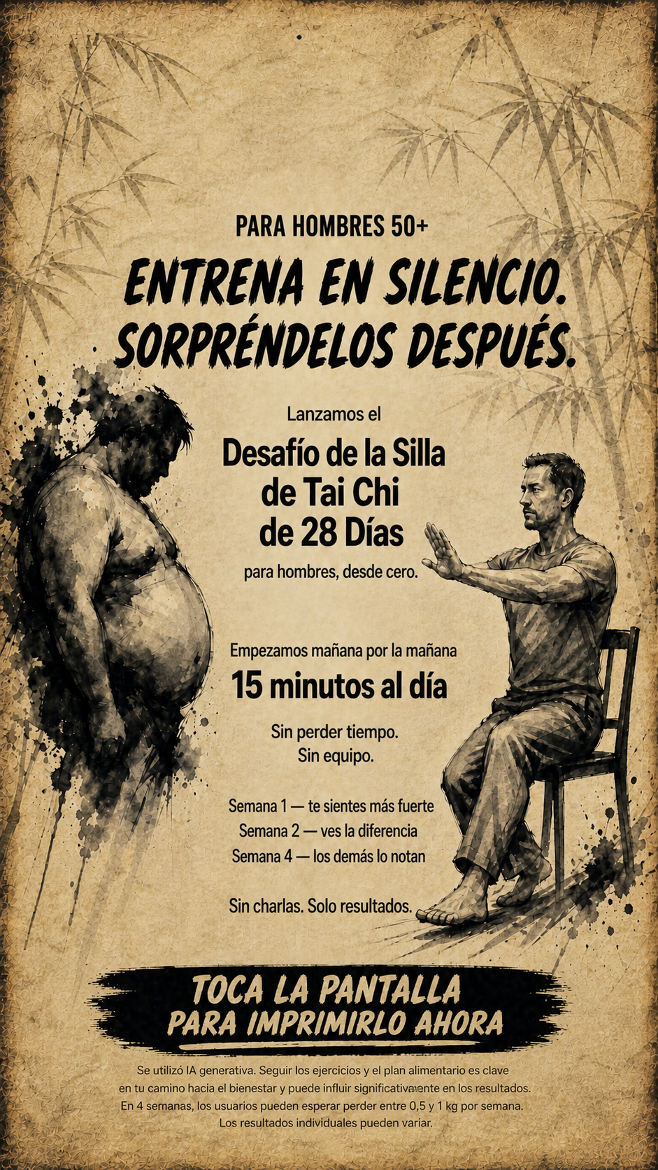 Mike's Strength Challenge Facebook ad