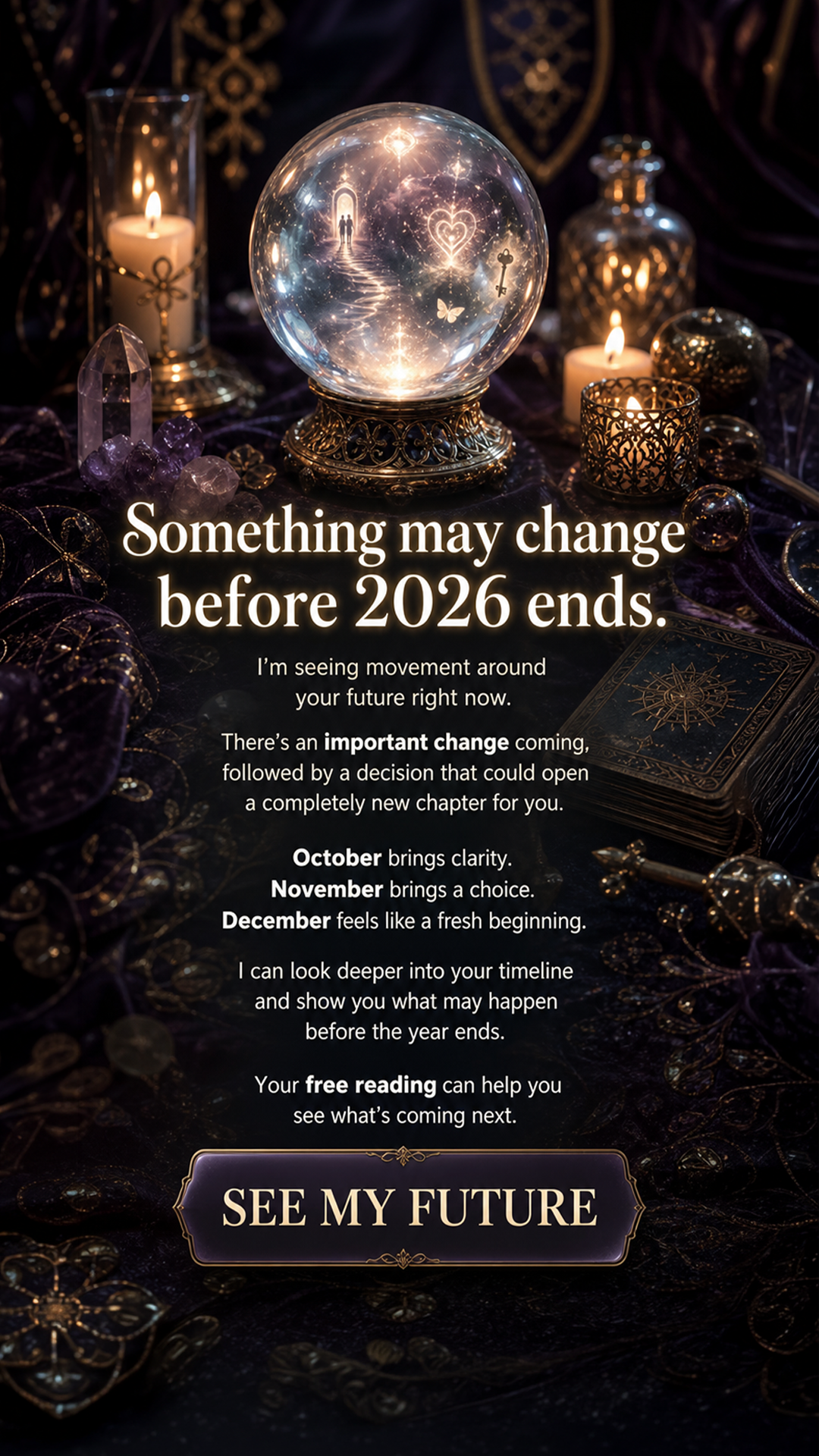 Aria Lune Facebook ad: See What's Coming Next