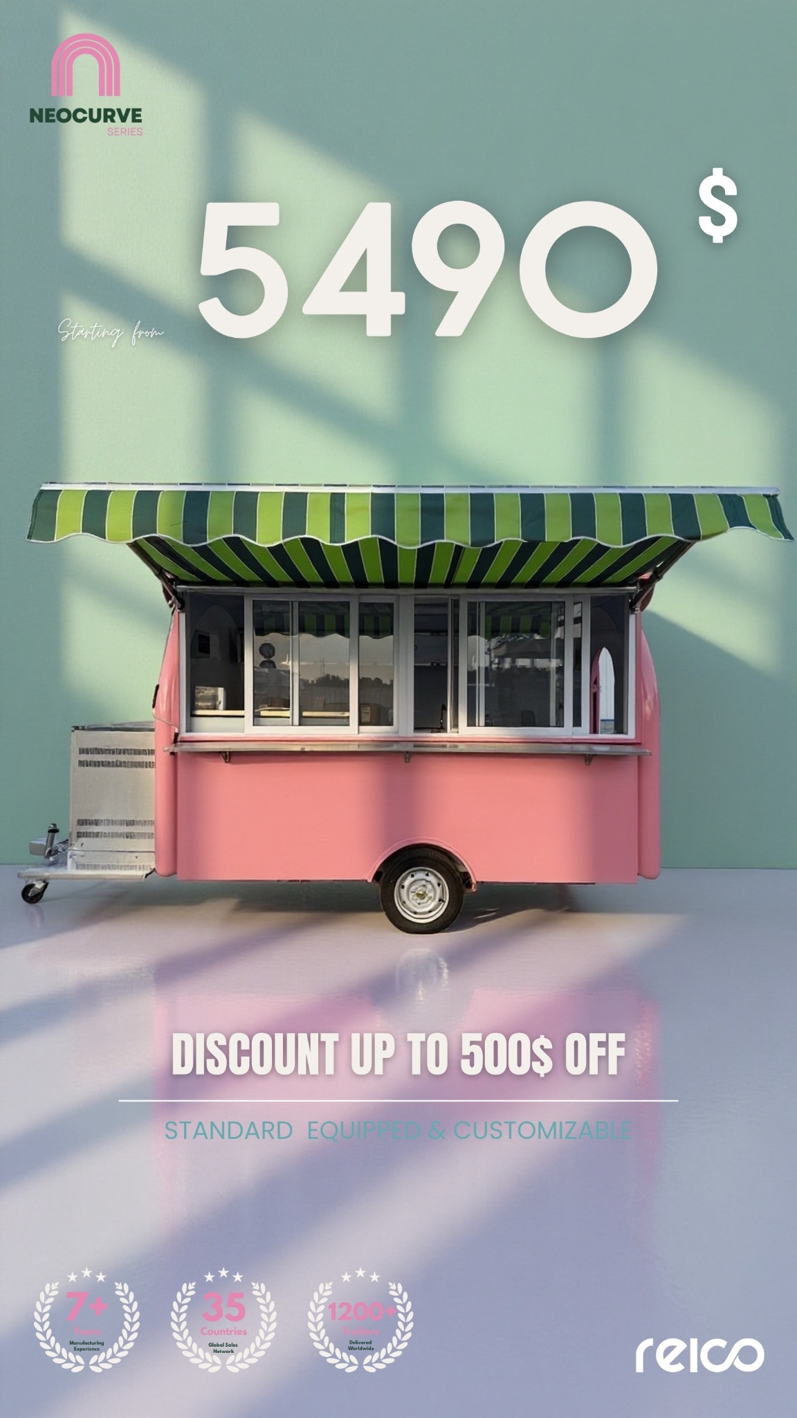 REICO Food Trailer Hub Facebook ad