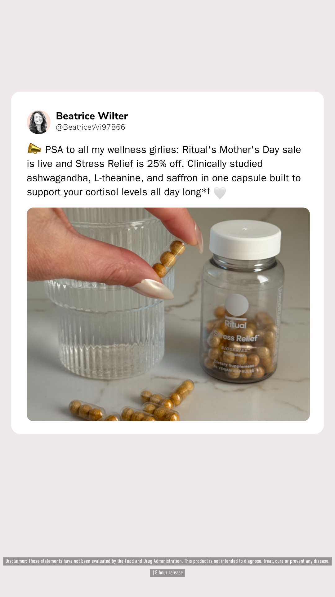 Well Well Wellness Facebook ad