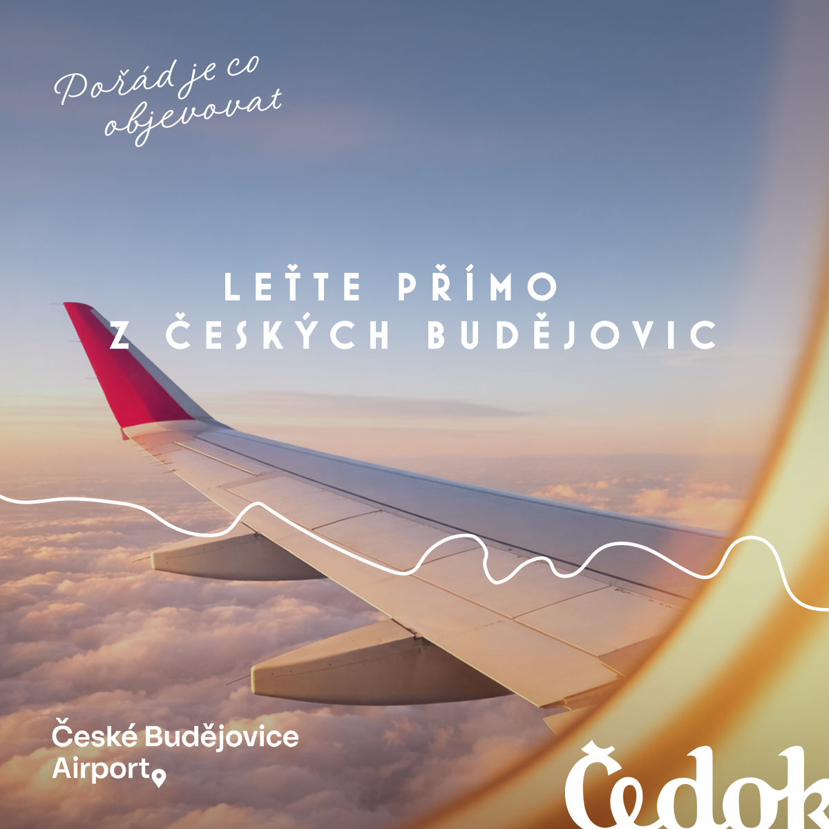 Čedok Facebook ad