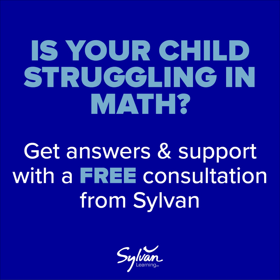 Sylvan Learning Facebook ad: Free Math Consultation for Your Child