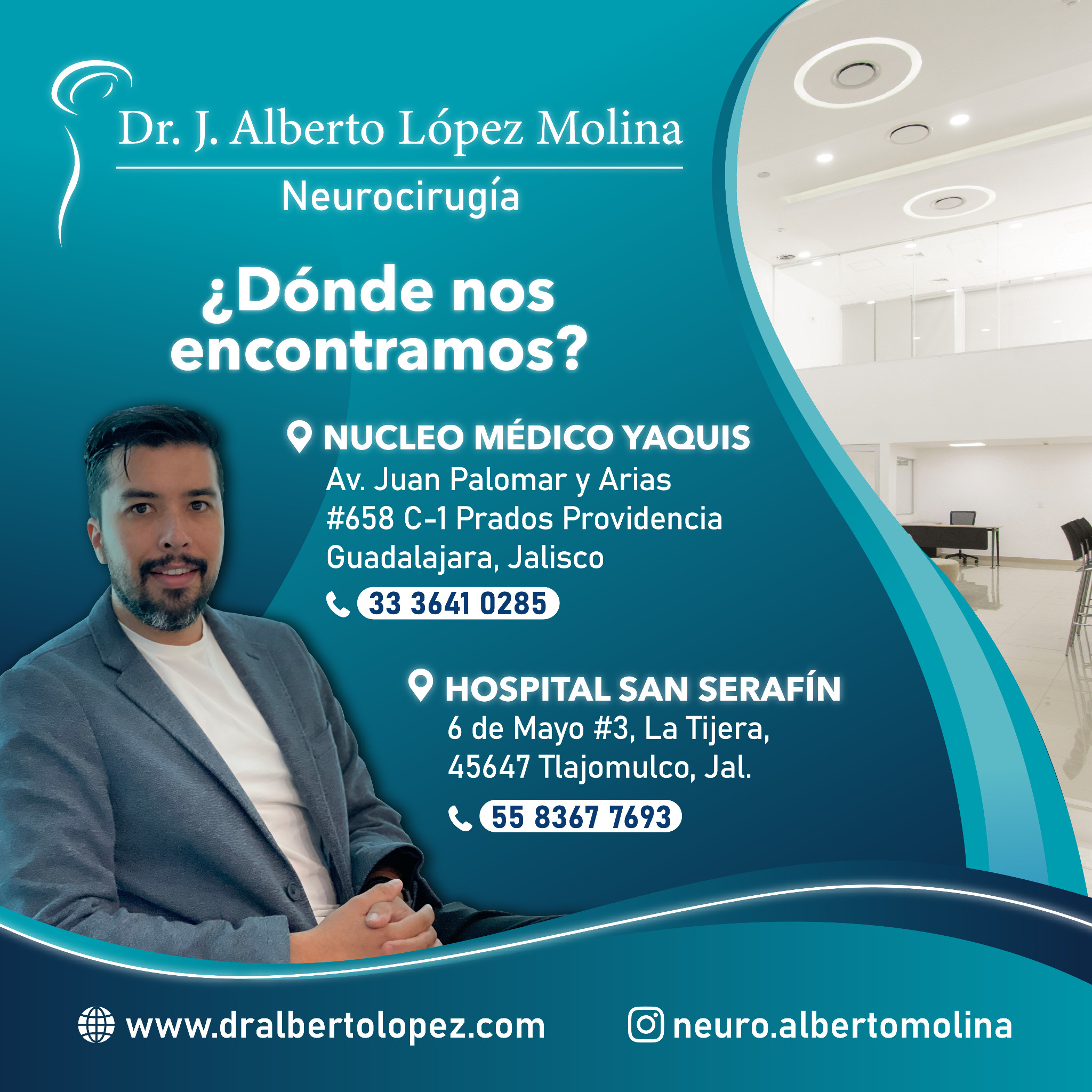 Dr. J. Alberto López Molina Facebook ad from Oct 22, 2023