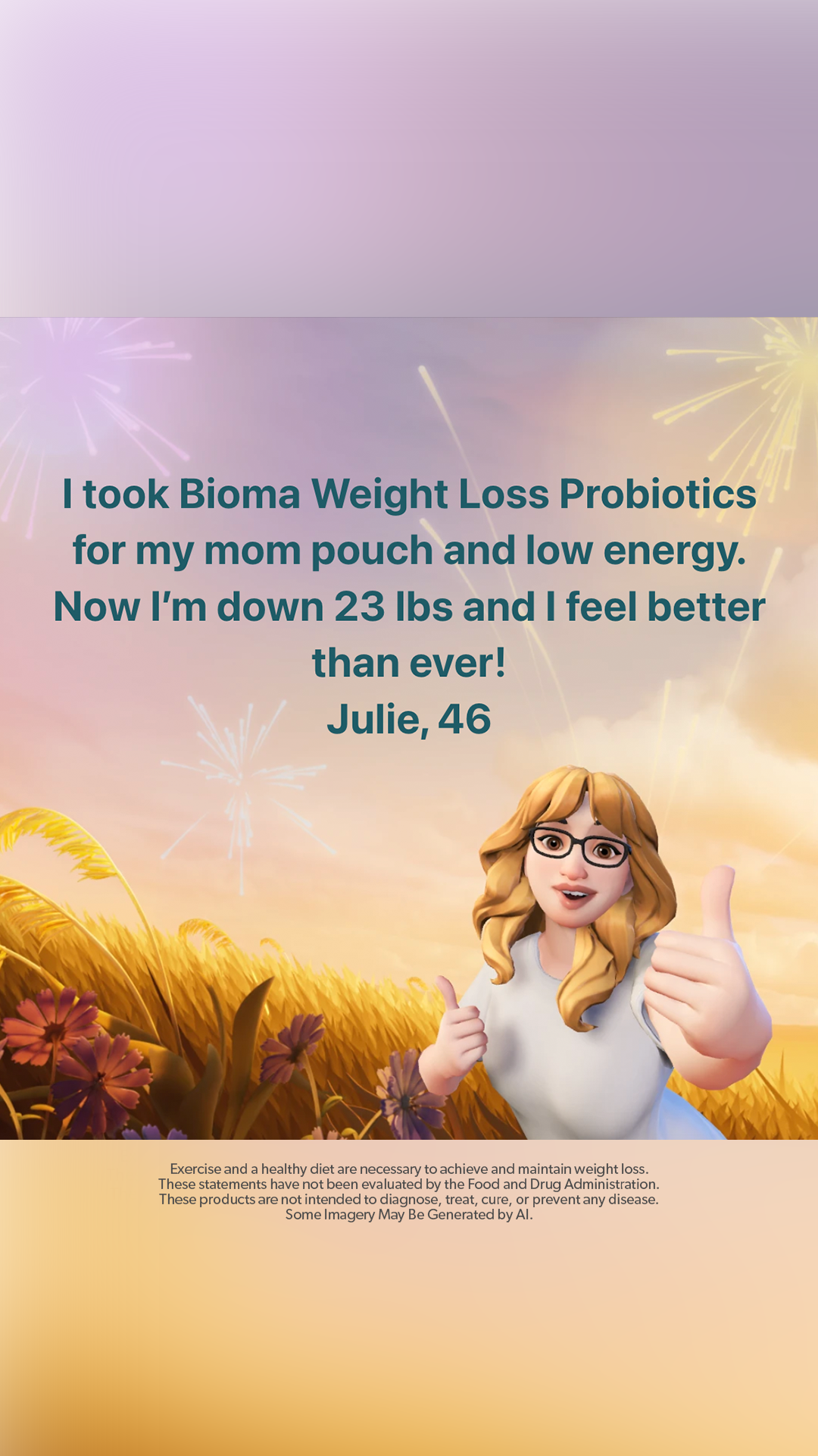 Bioma.Health Facebook ad