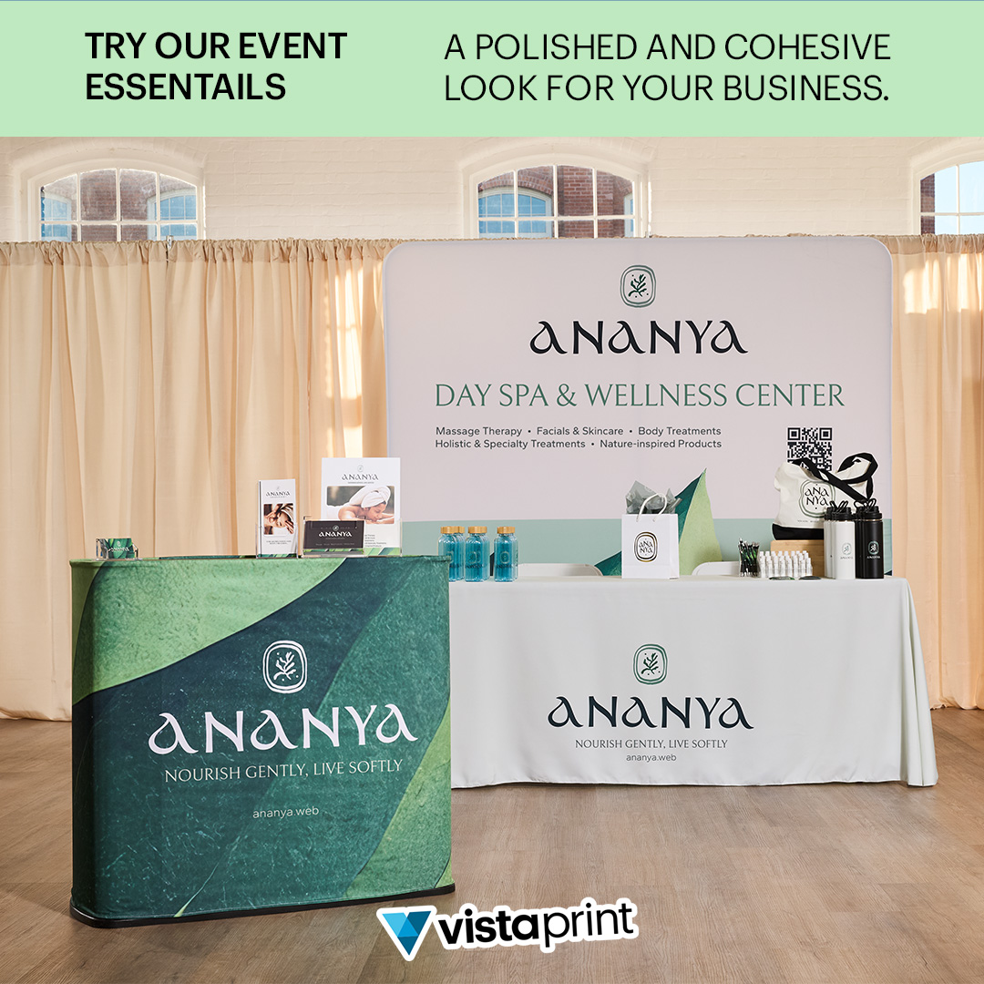 VistaPrint Facebook ad: $25 off orders $150+. Code SAVE25