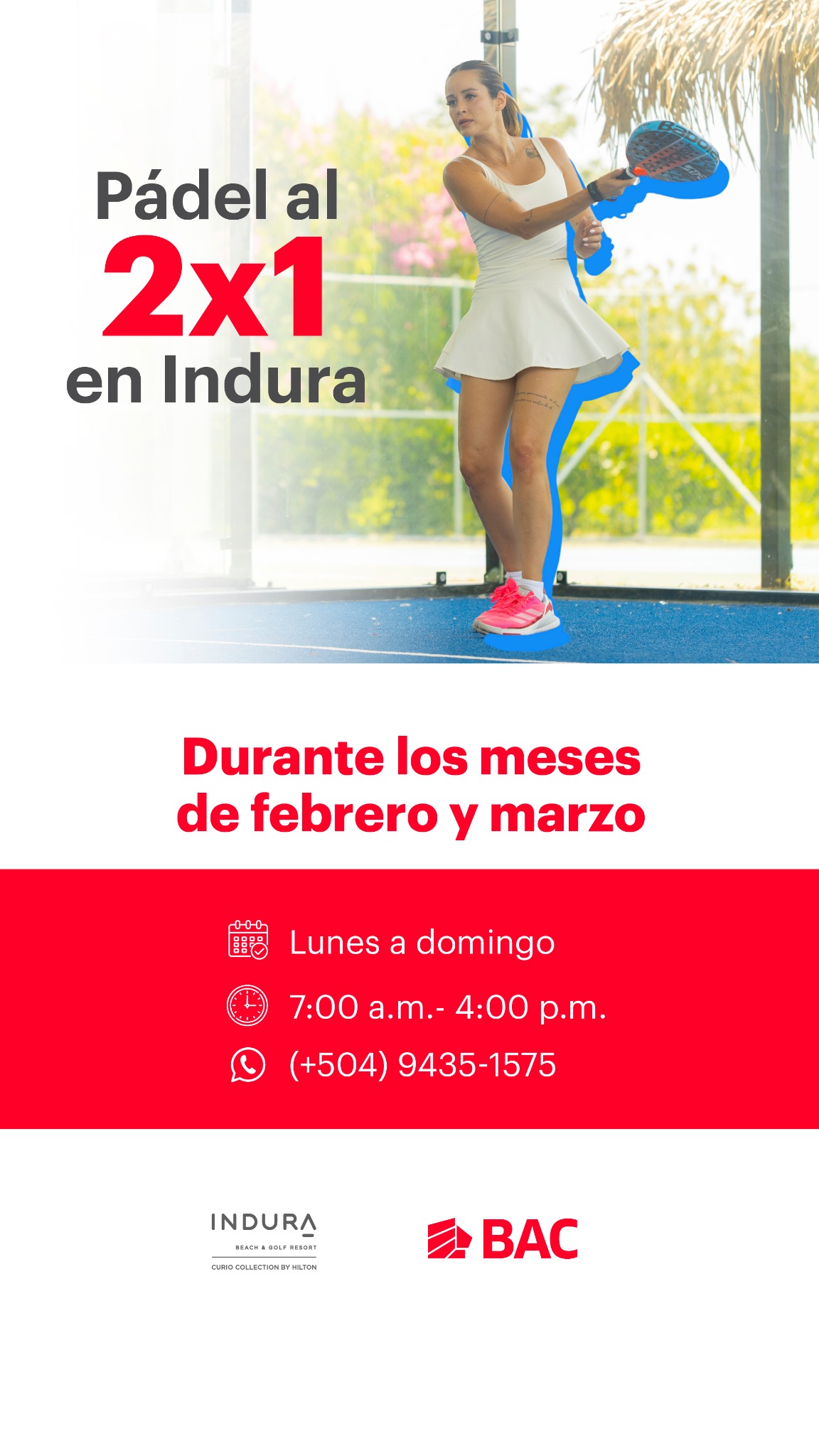 BAC Credomatic Facebook ad