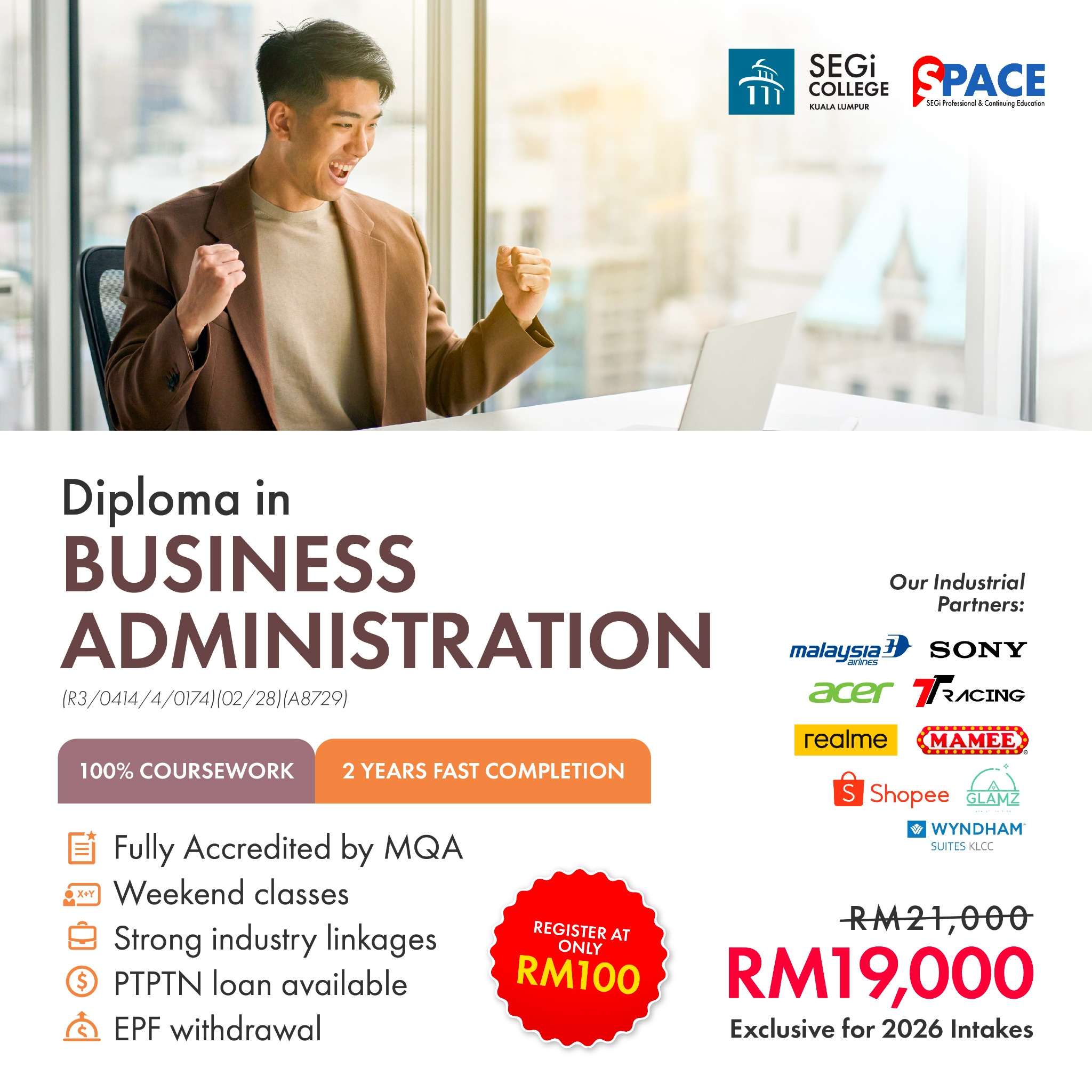 SEGi College Kuala Lumpur Facebook ad