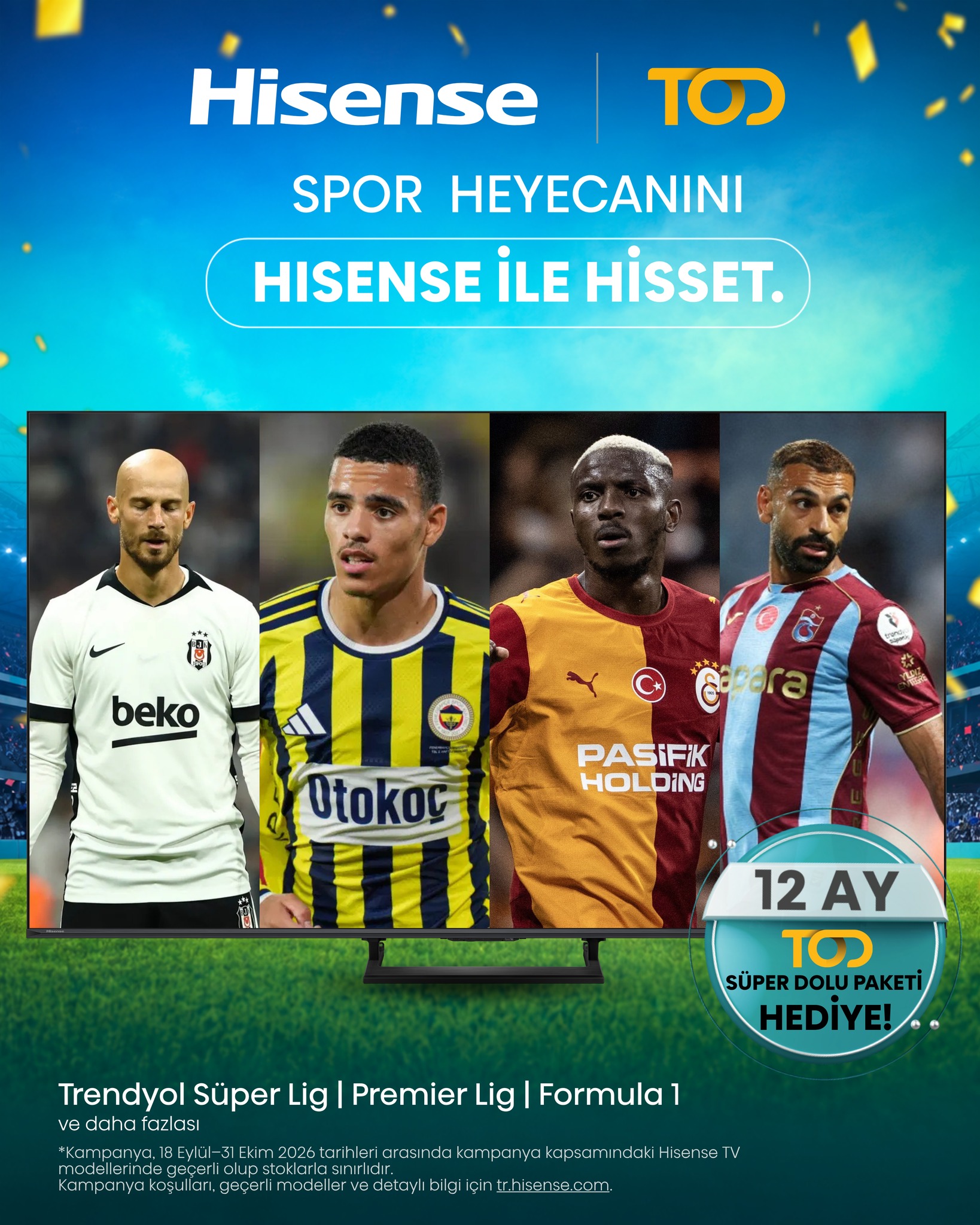 Hisense Türkiye Facebook ad: Hisense