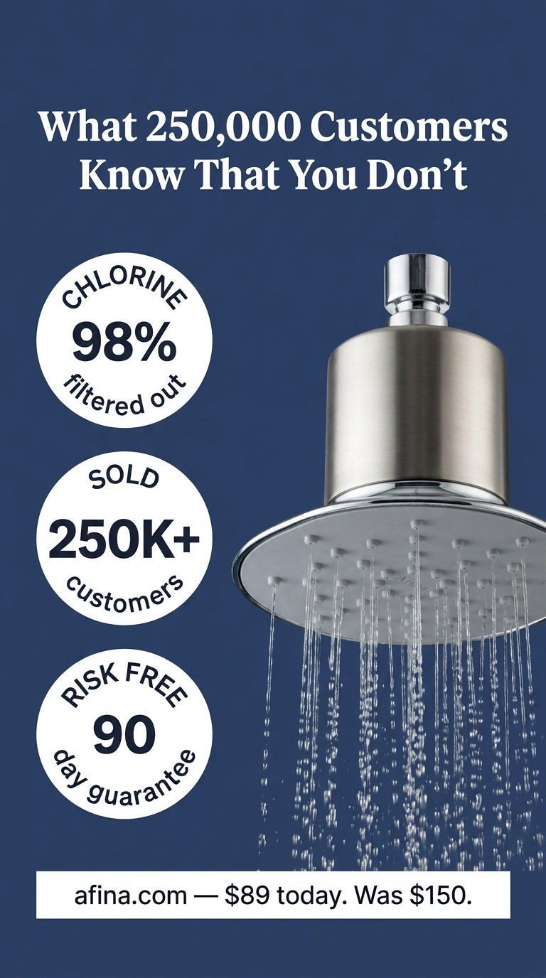 Showerlabs Facebook ad